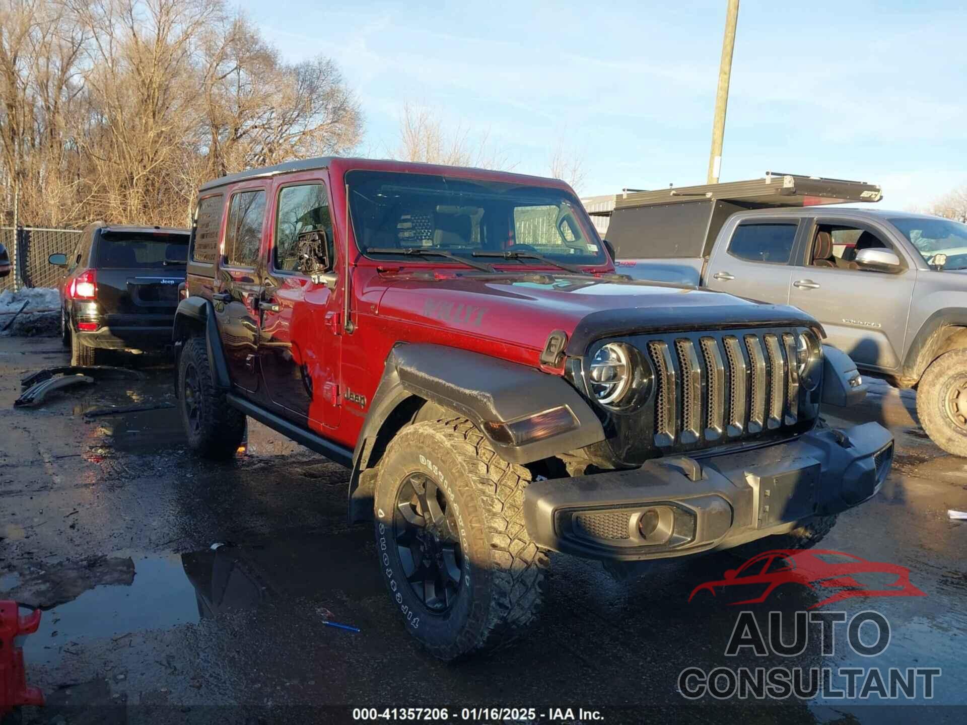 JEEP WRANGLER UNLIMITED 2022 - 1C4HJXDG1NW106171