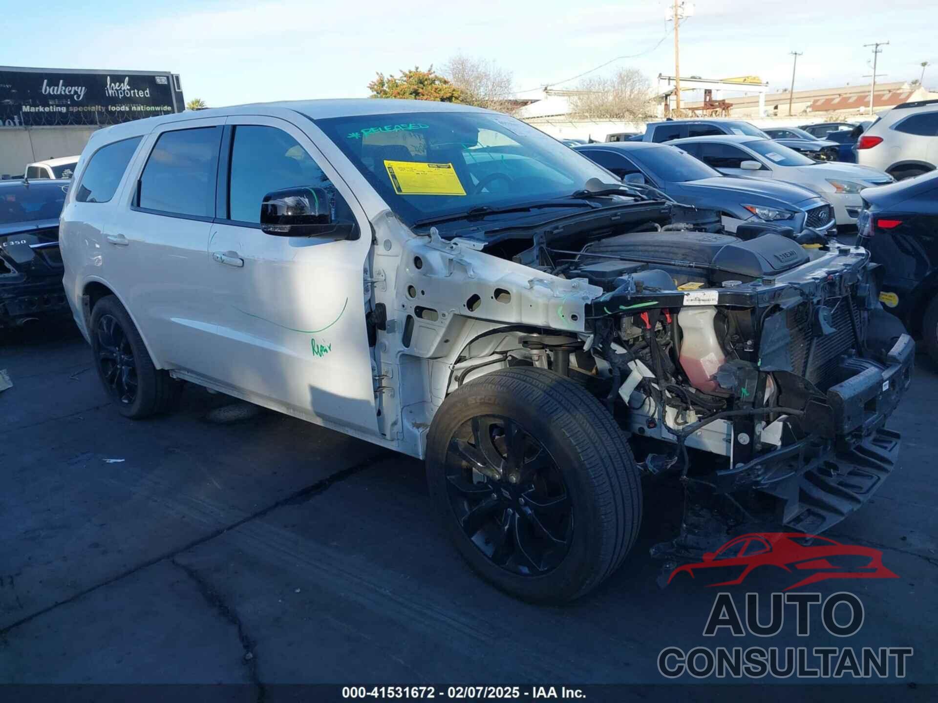 DODGE DURANGO 2019 - 1C4SDHCT1KC616812