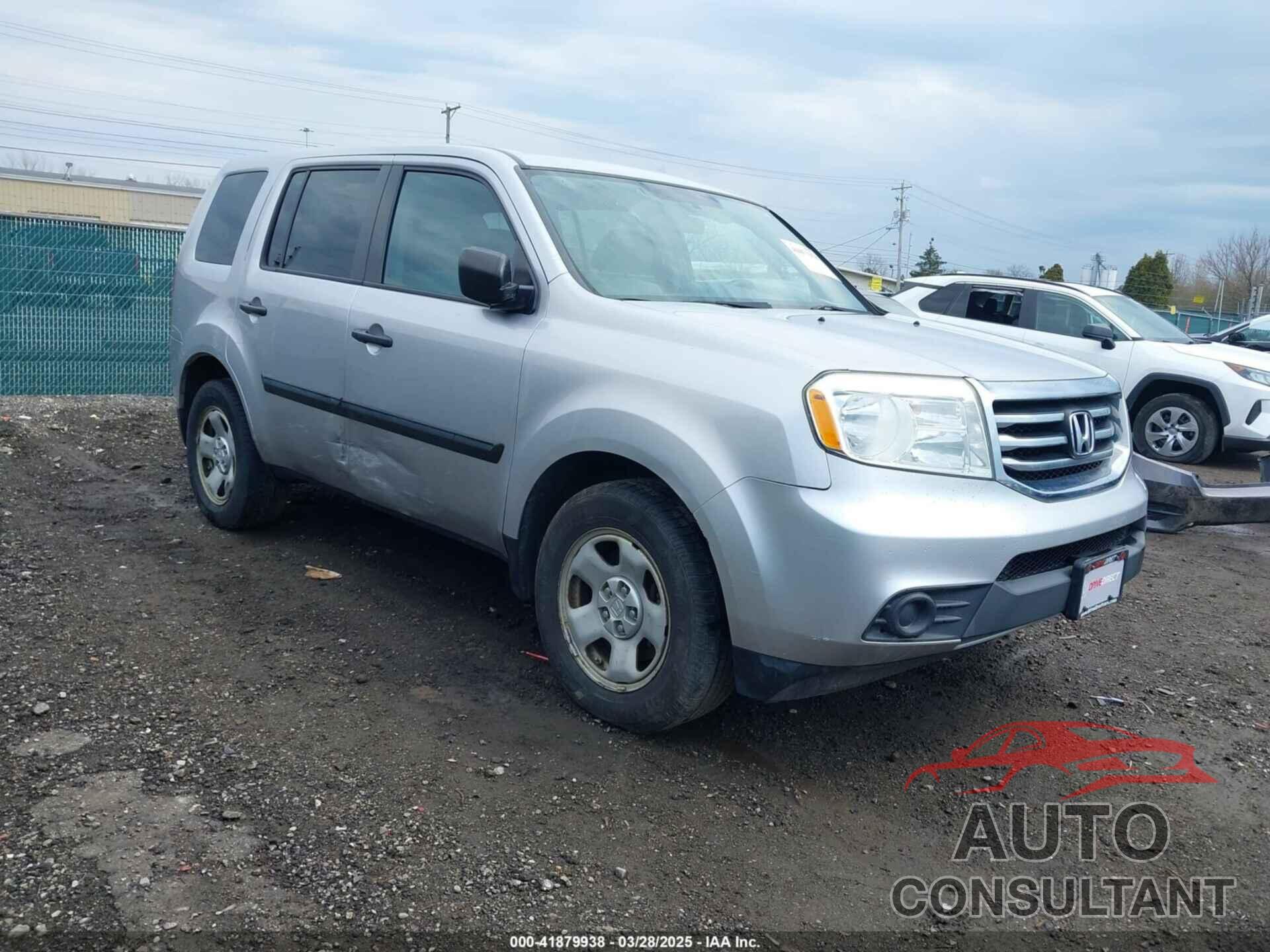HONDA PILOT 2013 - 5FNYF4H21DB076834