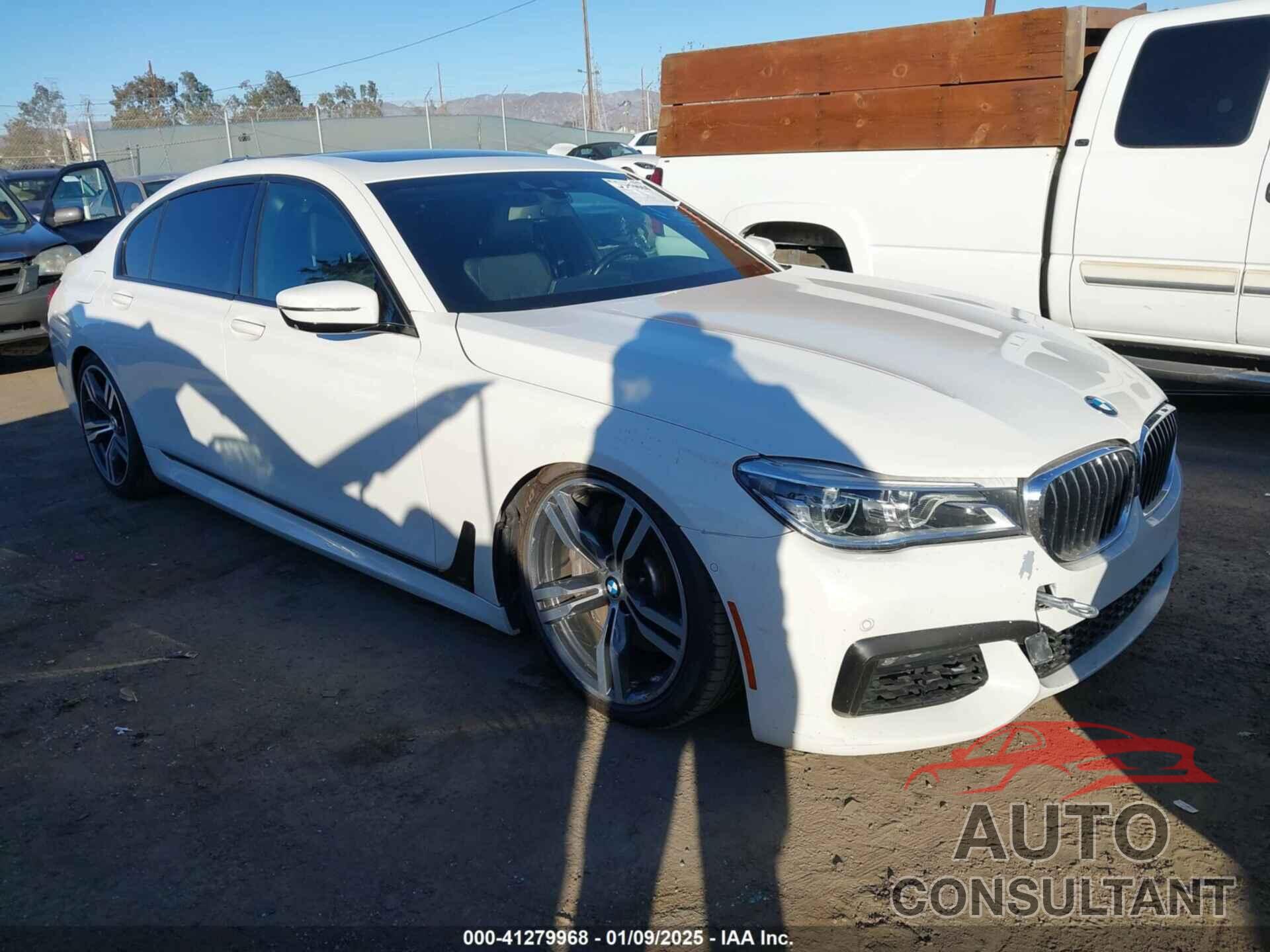 BMW 750I 2016 - WBA7F2C51GG419411