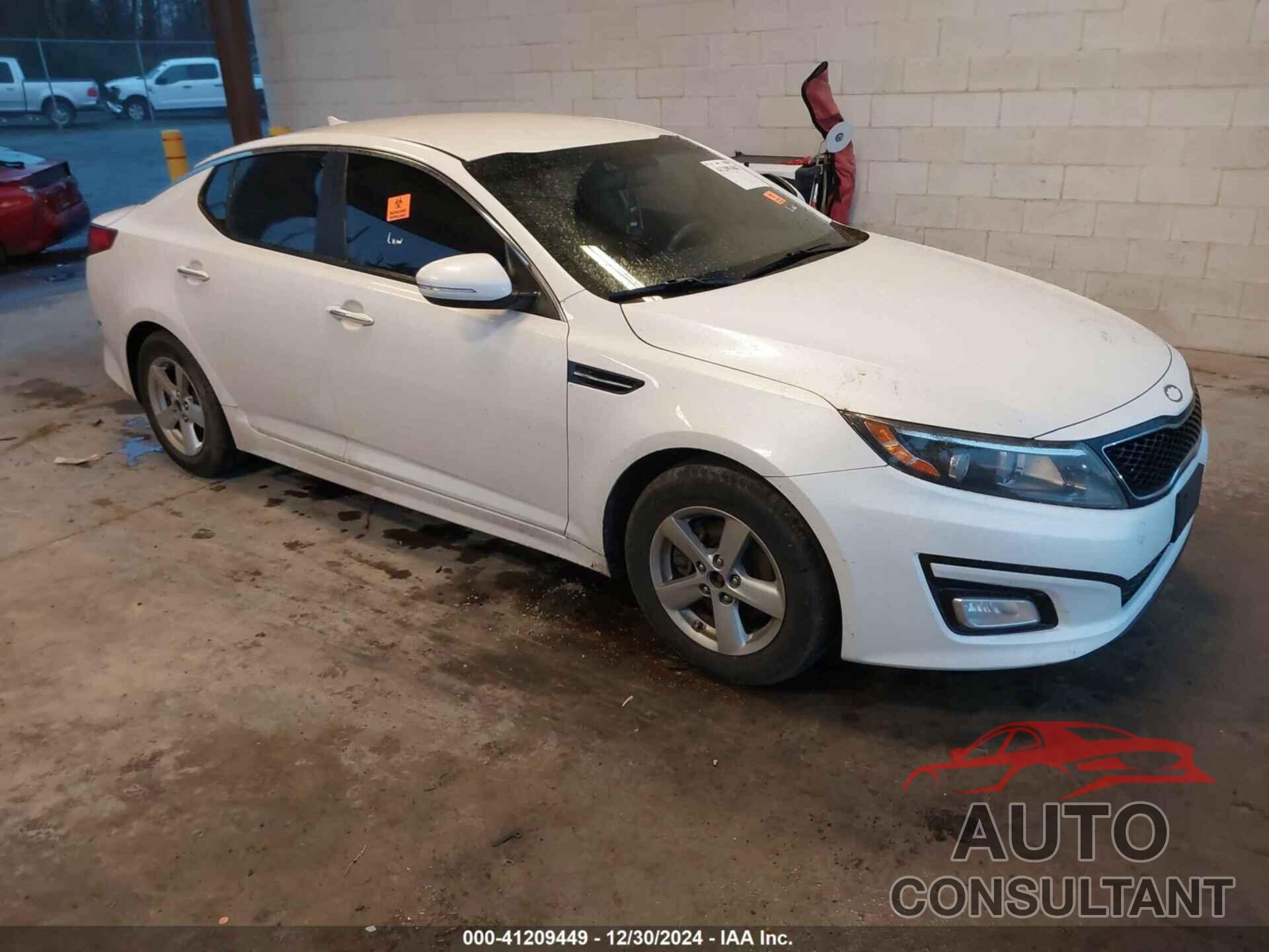 KIA OPTIMA 2015 - KNAGM4A71F5622475