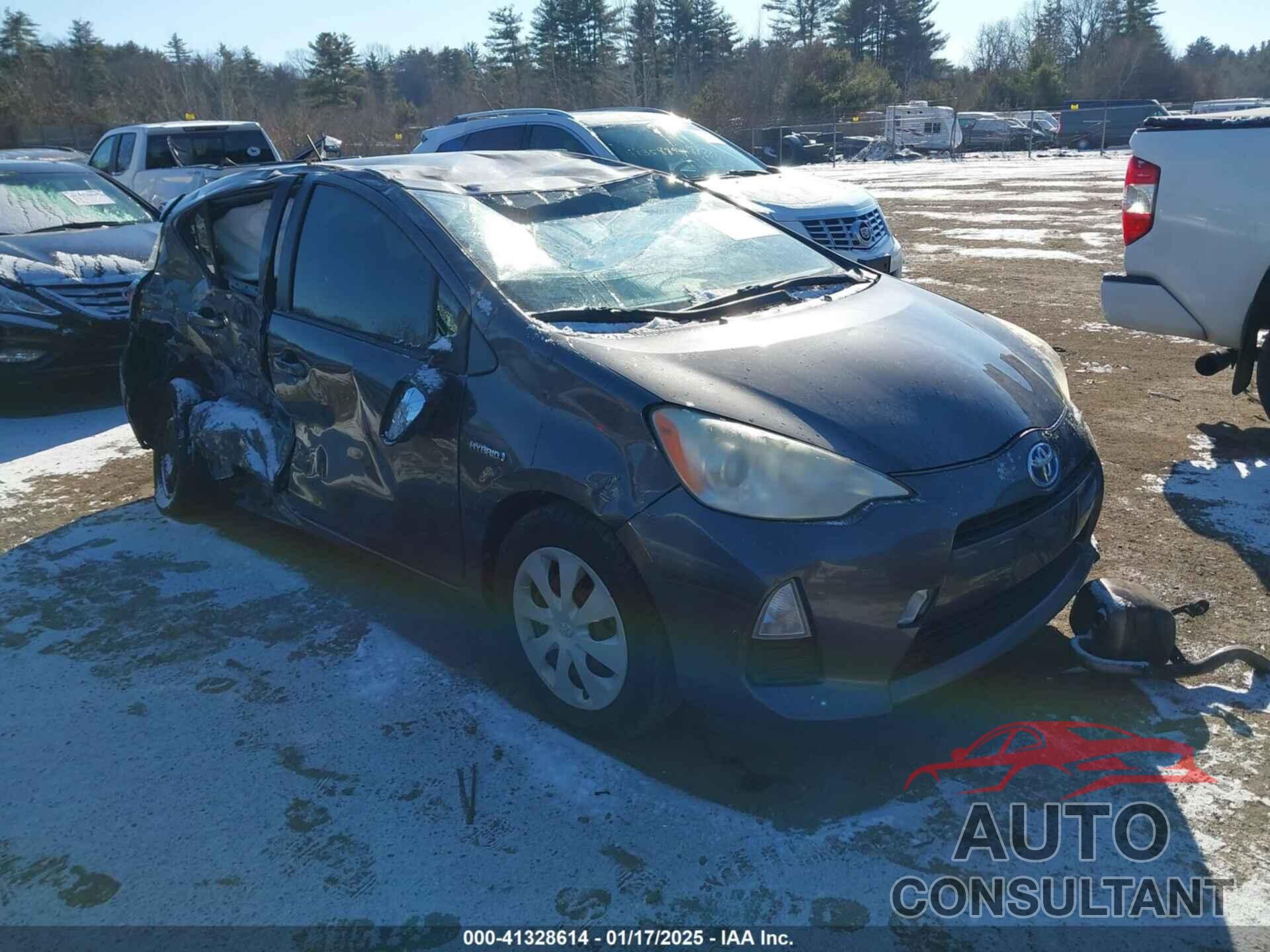 TOYOTA PRIUS C 2012 - JTDKDTB36C1508610