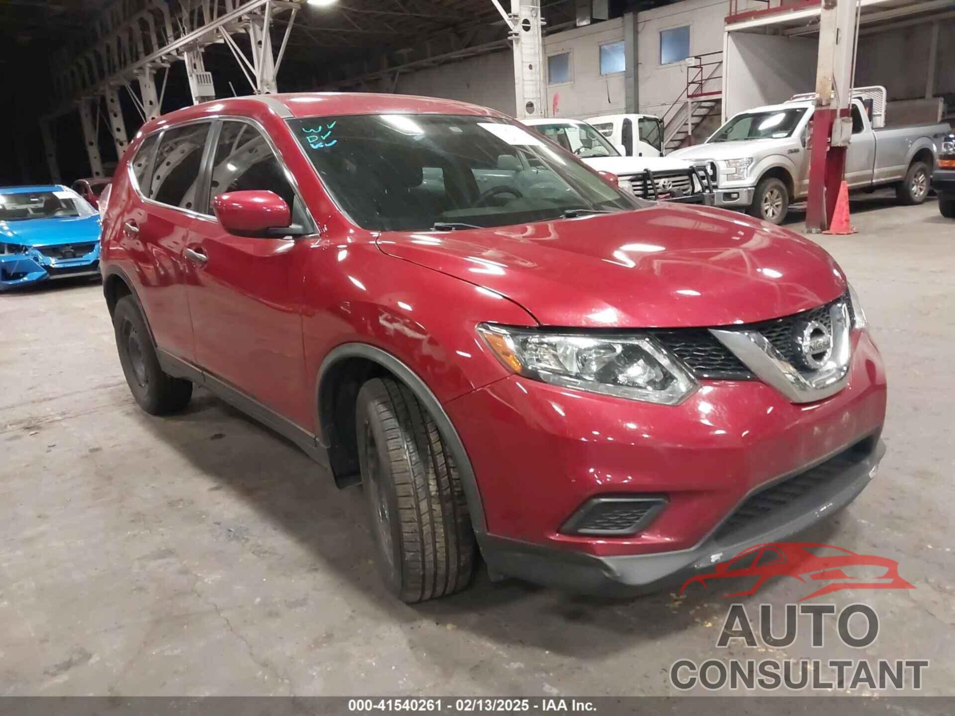 NISSAN ROGUE 2016 - JN8AT2MV1GW144598