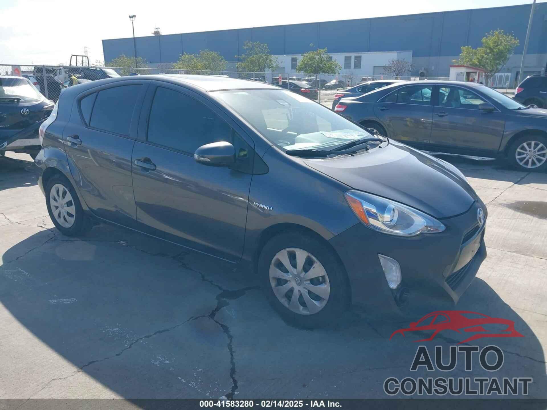 TOYOTA PRIUS C 2016 - JTDKDTB33G1133930