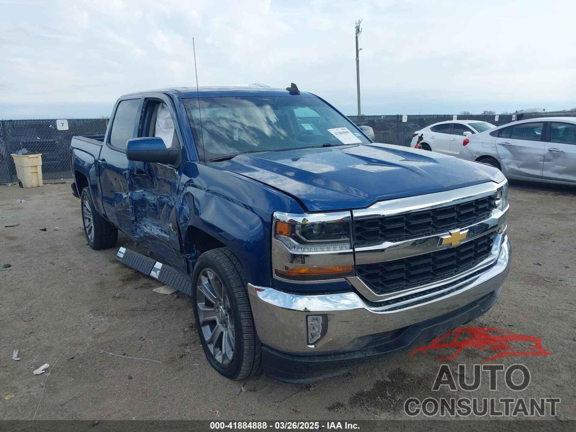 CHEVROLET SILVERADO 1500 2018 - 3GCPCREH1JG125997