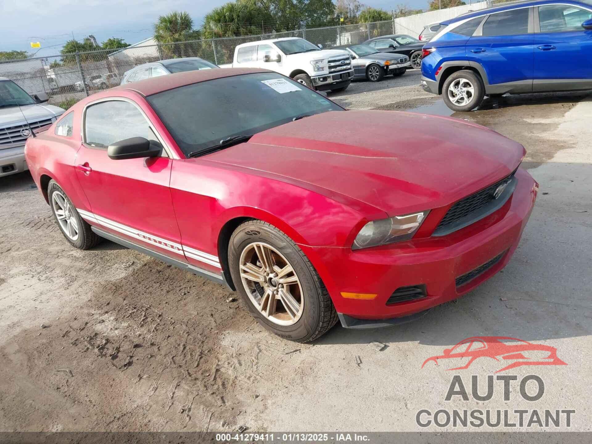 FORD MUSTANG 2010 - 1ZVBP8AN5A5165587