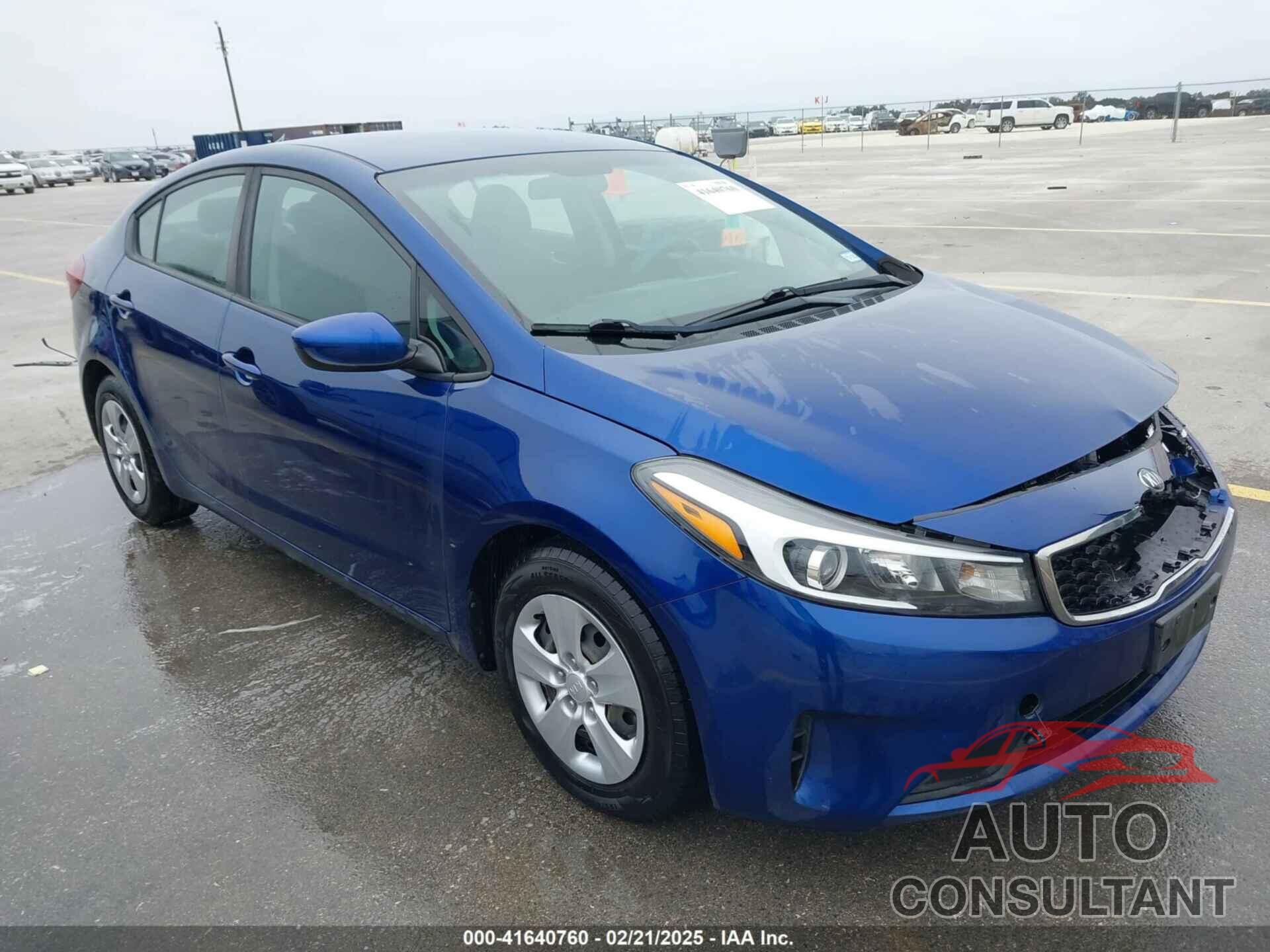 KIA FORTE 2018 - 3KPFL4A73JE254069
