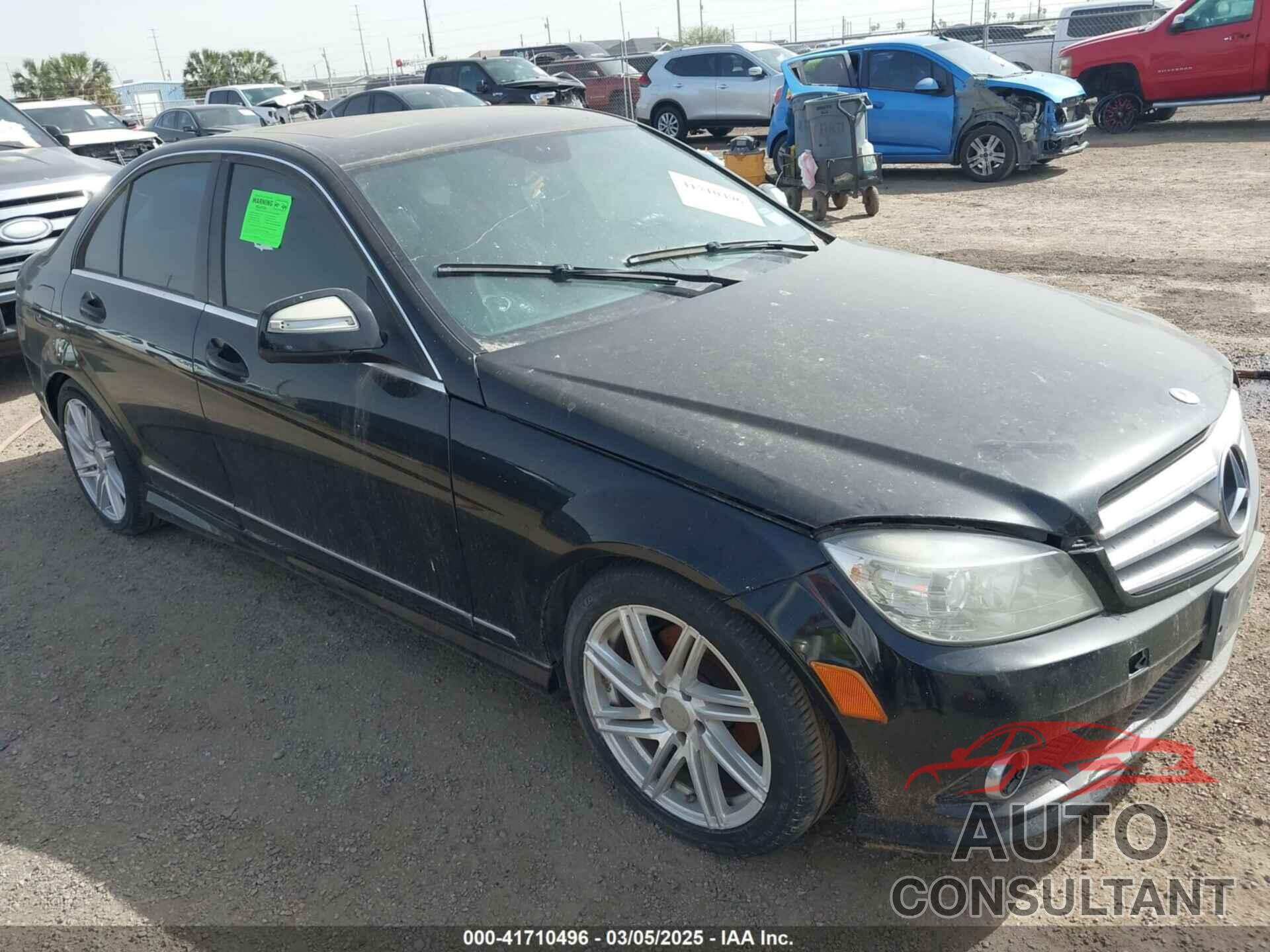 MERCEDES-BENZ C 300 2009 - WDDGF54X79F203758