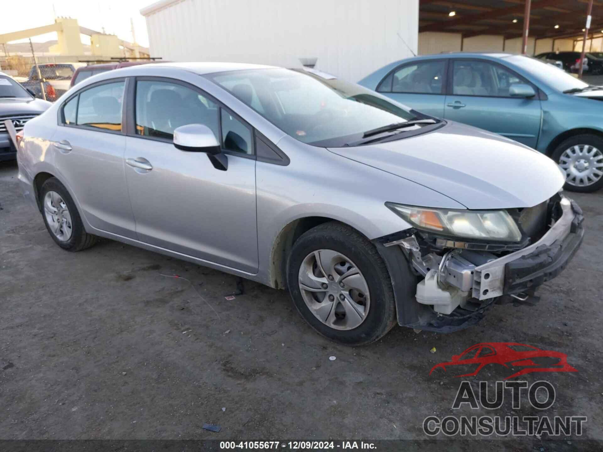HONDA CIVIC 2013 - 19XFB2F57DE208487