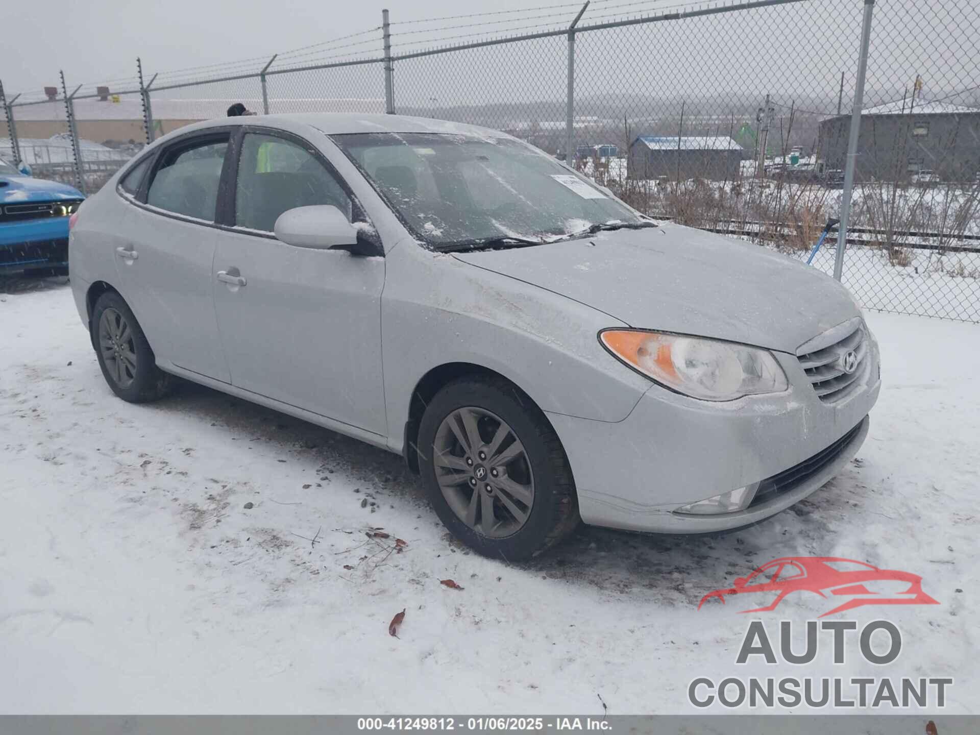 HYUNDAI ELANTRA 2010 - KMHDU4AD7AU099503