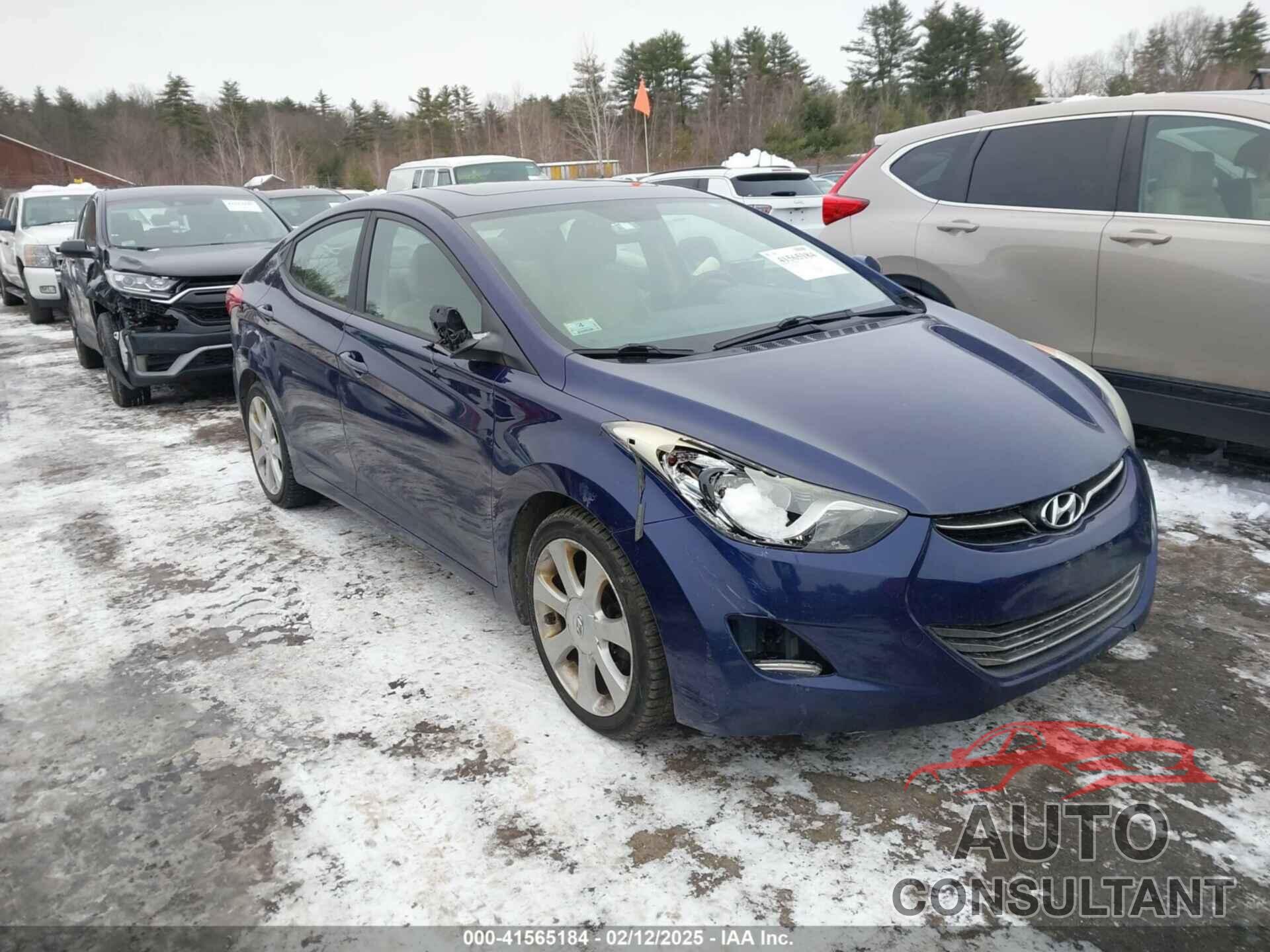 HYUNDAI ELANTRA 2013 - 5NPDH4AE6DH242635