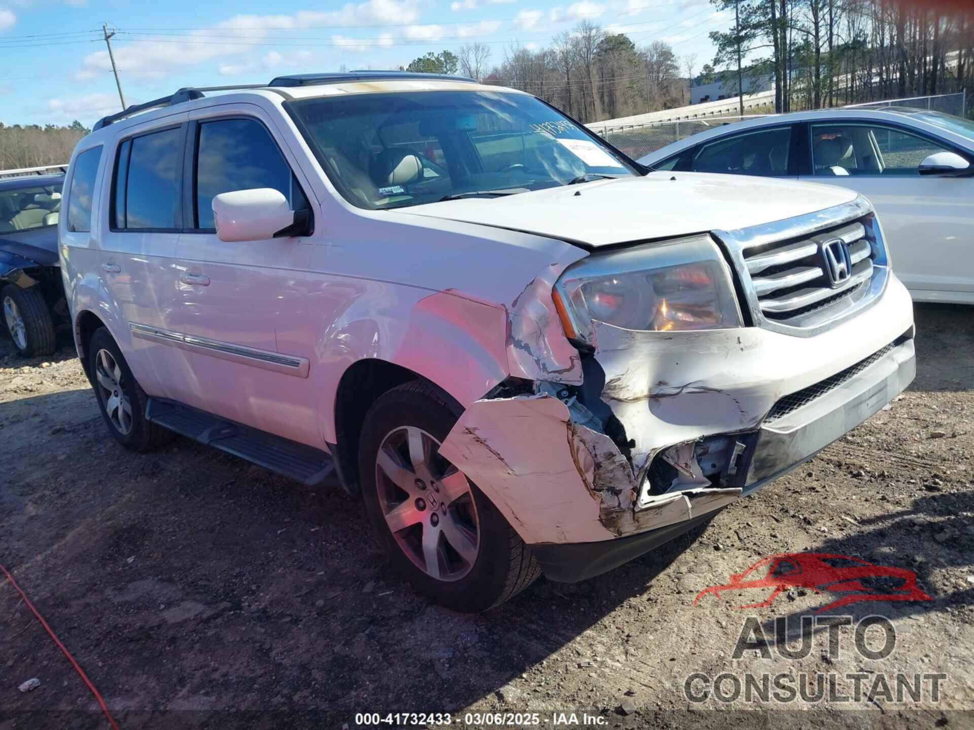 HONDA PILOT 2013 - 5FNYF3H95DB012903