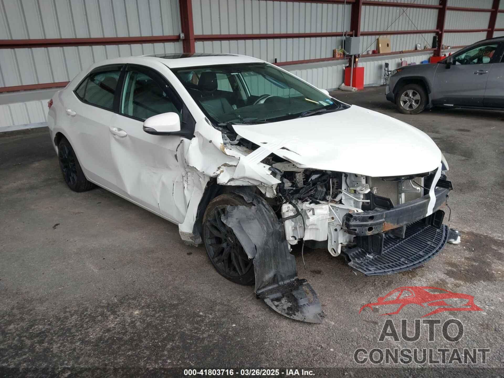 TOYOTA COROLLA 2015 - 2T1BURHE8FC405068