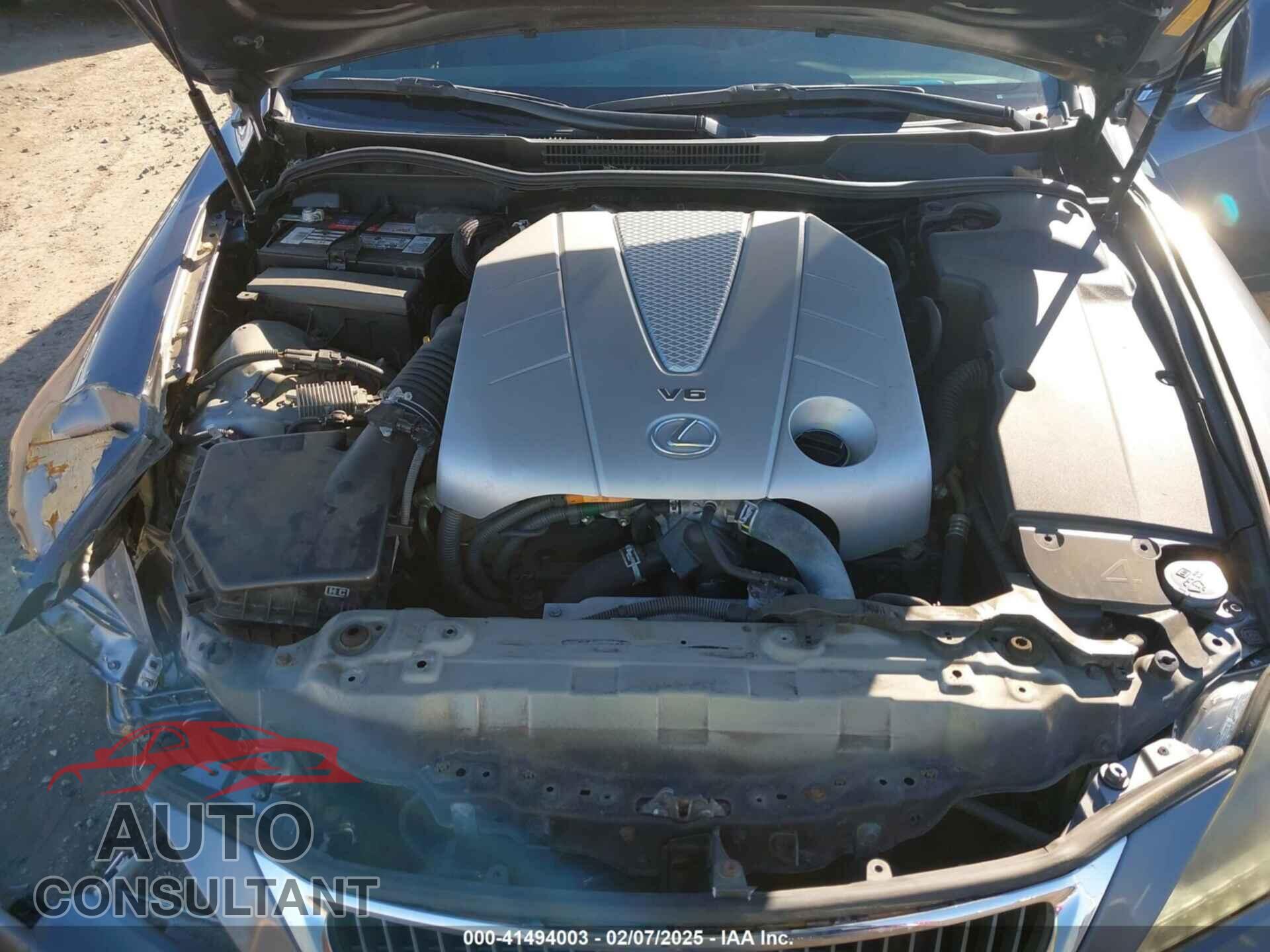LEXUS IS 350 2012 - JTHBE5C2XC5030584
