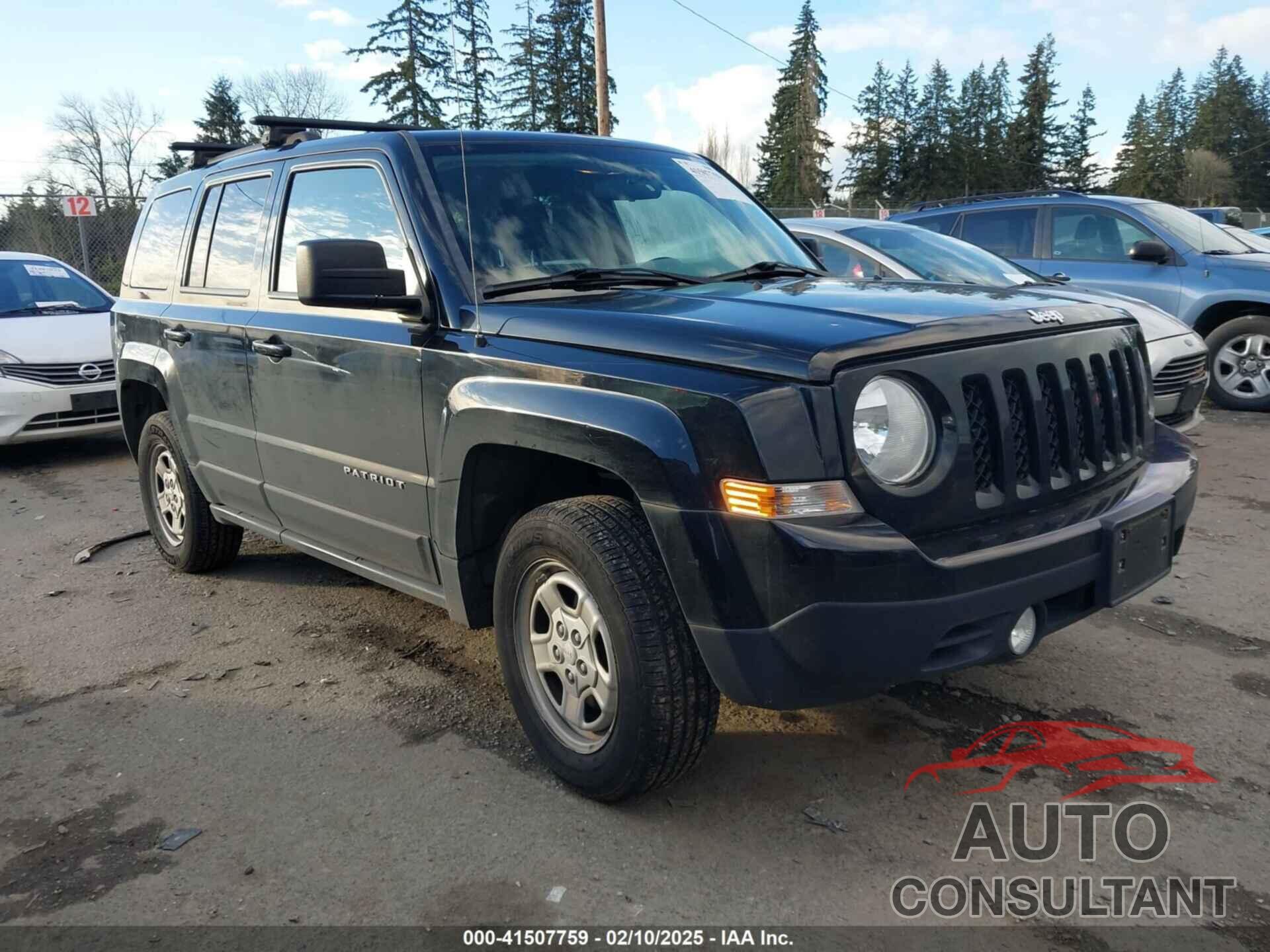 JEEP PATRIOT 2012 - 1C4NJRBB8CD509563