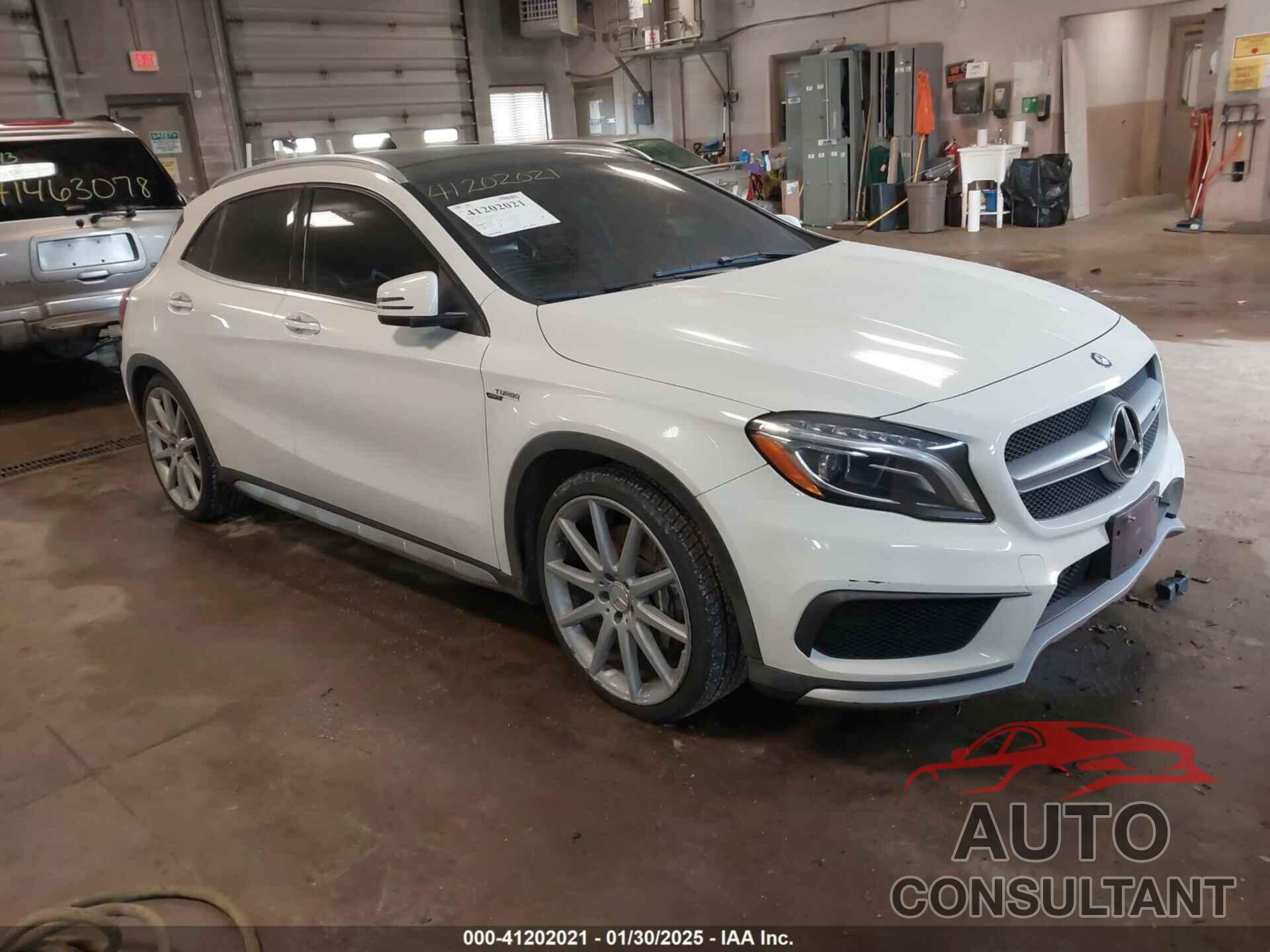 MERCEDES-BENZ AMG GLA 45 2016 - WDDTG5CB1GJ248982