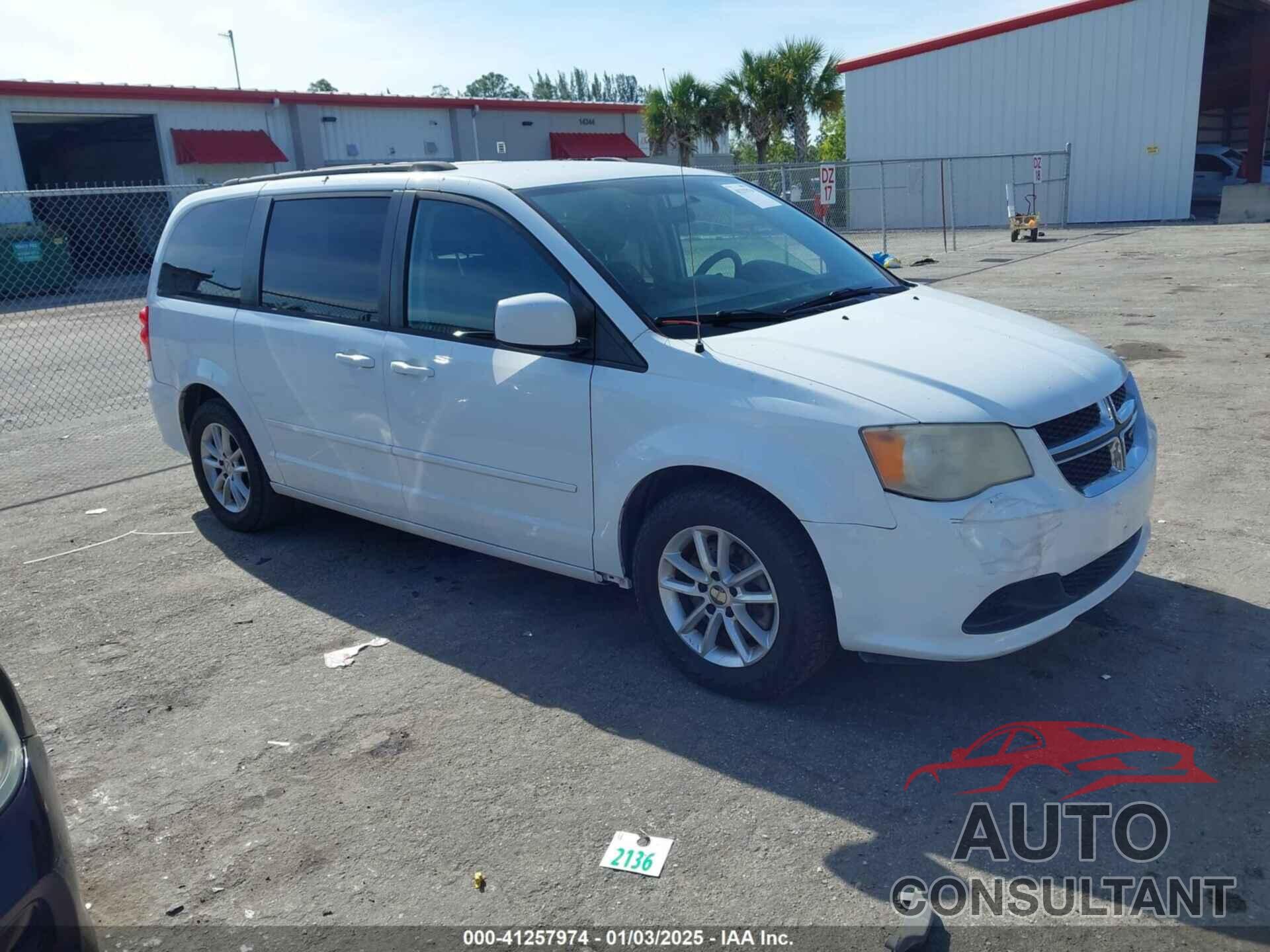 DODGE GRAND CARAVAN 2014 - 2C4RDGCG1ER266671
