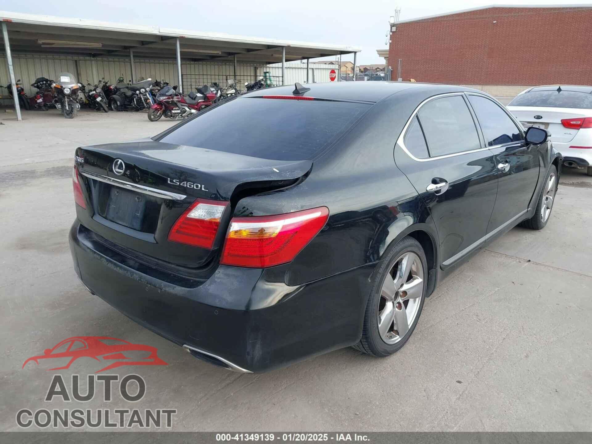 LEXUS LS 460 2010 - JTHGL5EF2A5039224