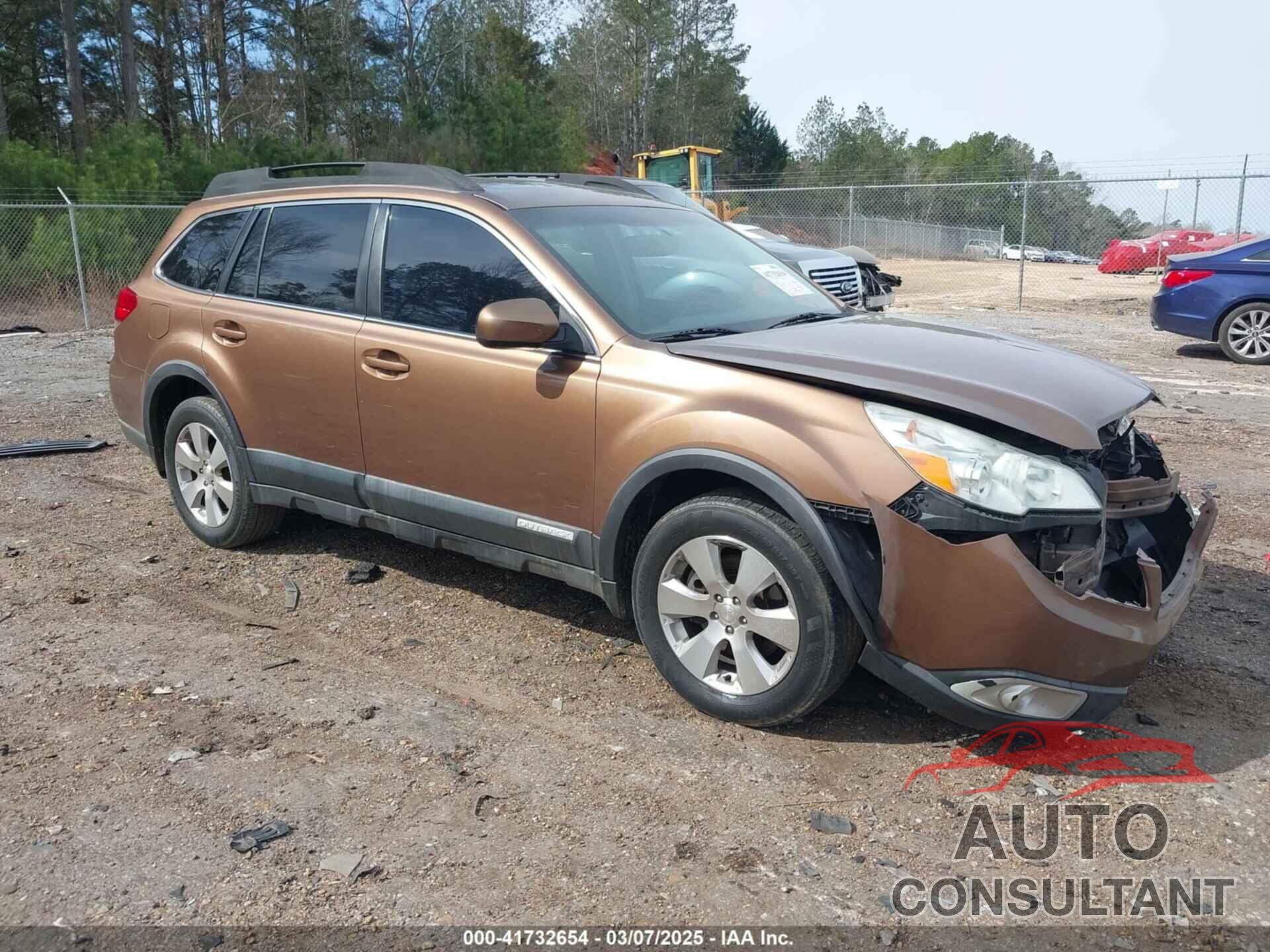 SUBARU OUTBACK 2011 - 4S4BRELC0B2390151