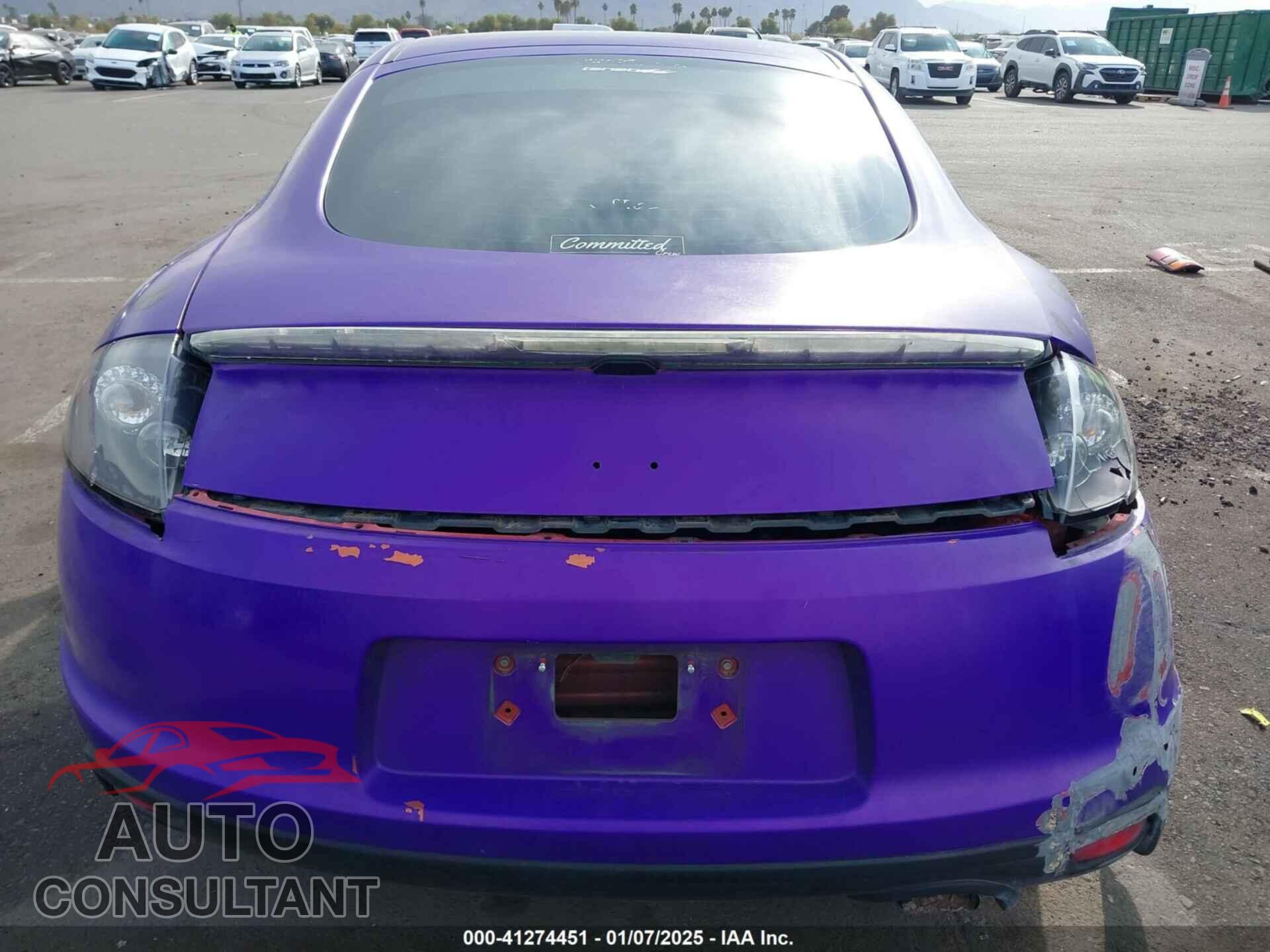 MITSUBISHI ECLIPSE 2009 - 4A3AK24F19E040657