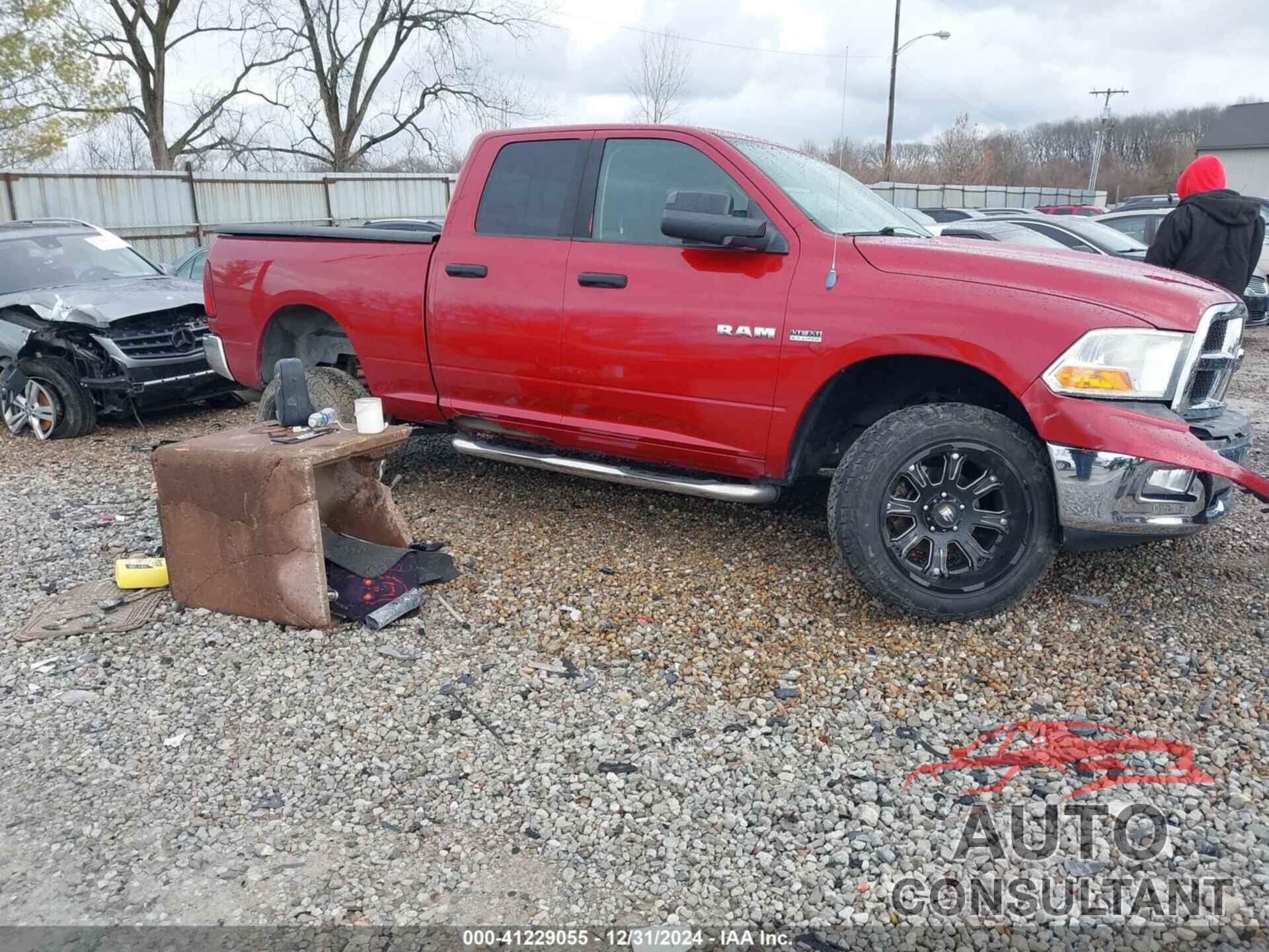 DODGE RAM 1500 2009 - 1D3HV18T79S738542