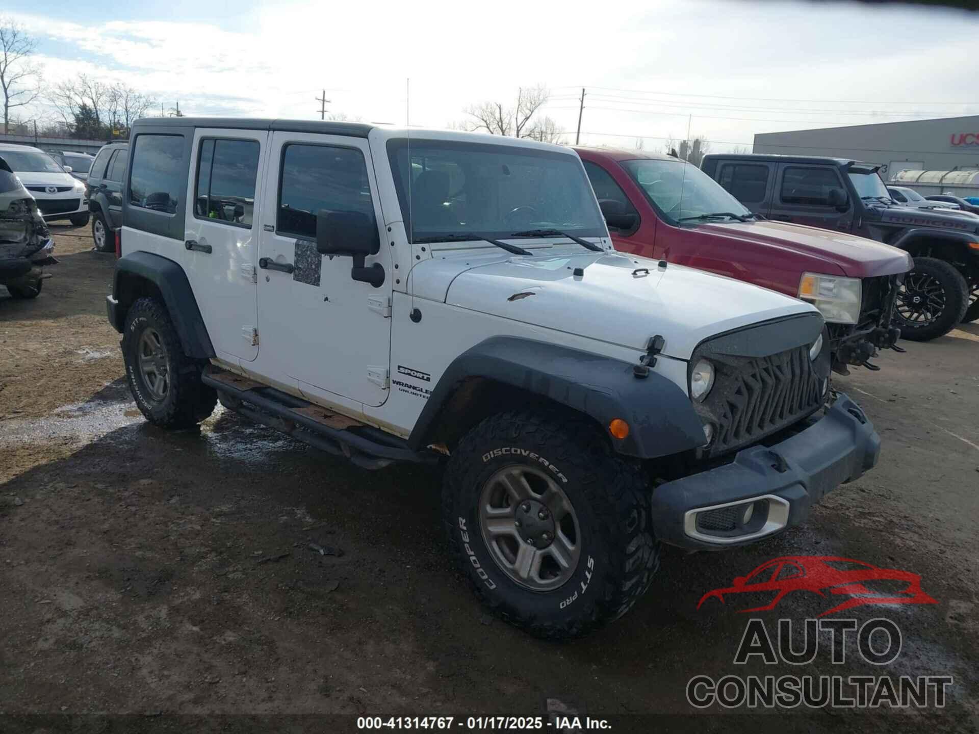 JEEP WRANGLER UNLIMITED 2017 - 1C4BJWDG2HL721379