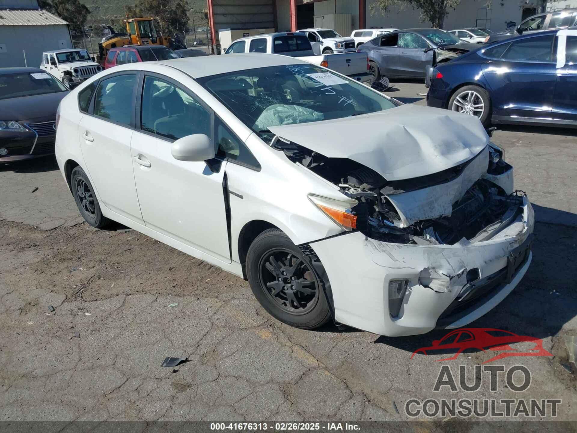 TOYOTA PRIUS 2013 - JTDKN3DU6D5672064