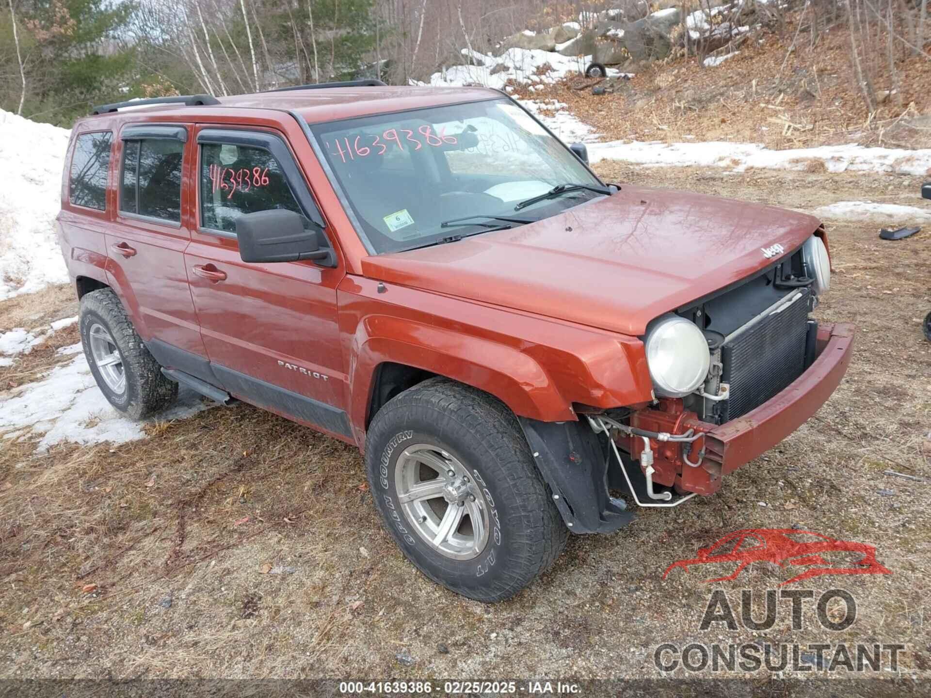 JEEP PATRIOT 2012 - 1C4NJPBB6CD589675