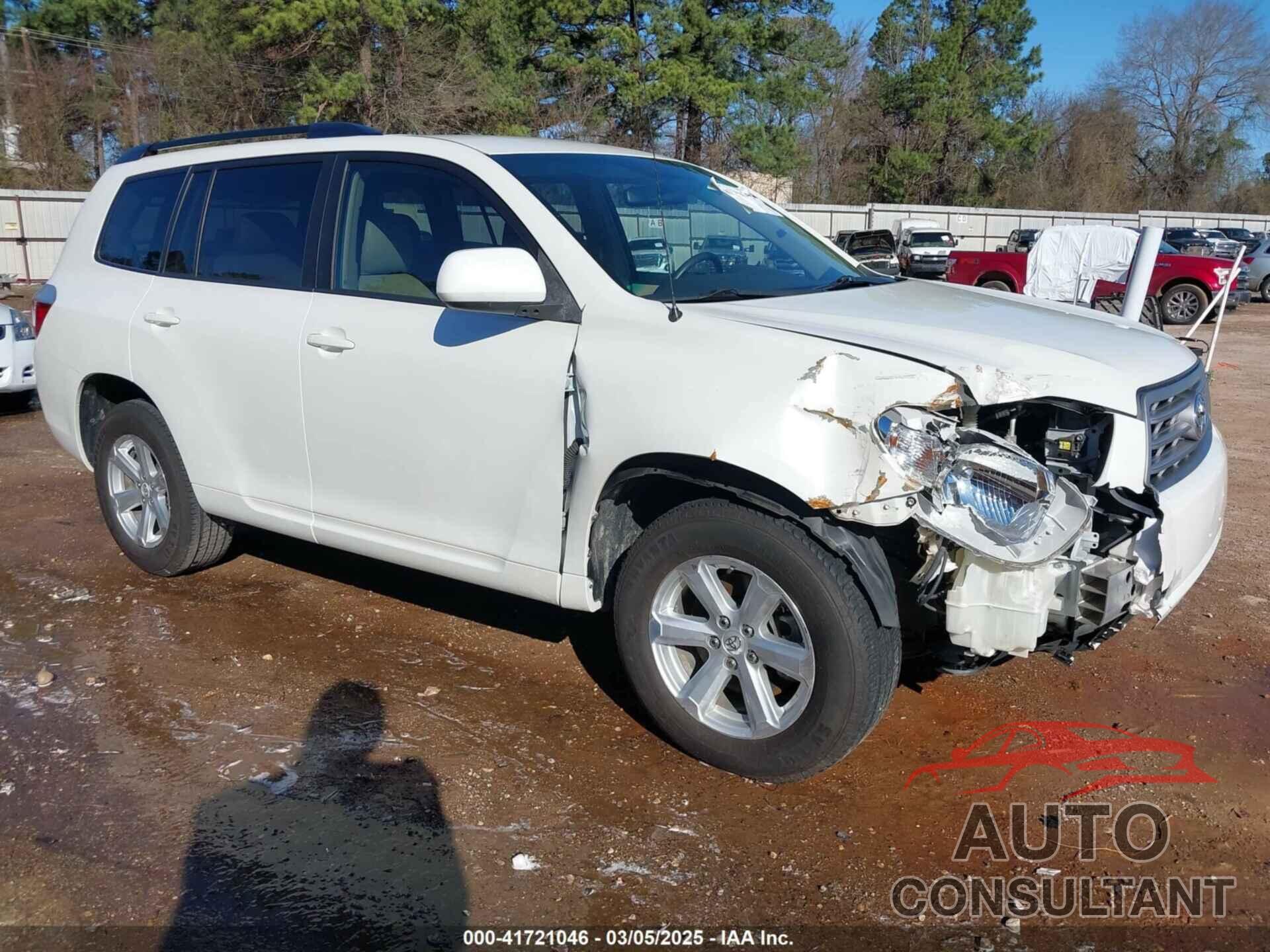 TOYOTA HIGHLANDER 2010 - JTEZA3EHXA2011870