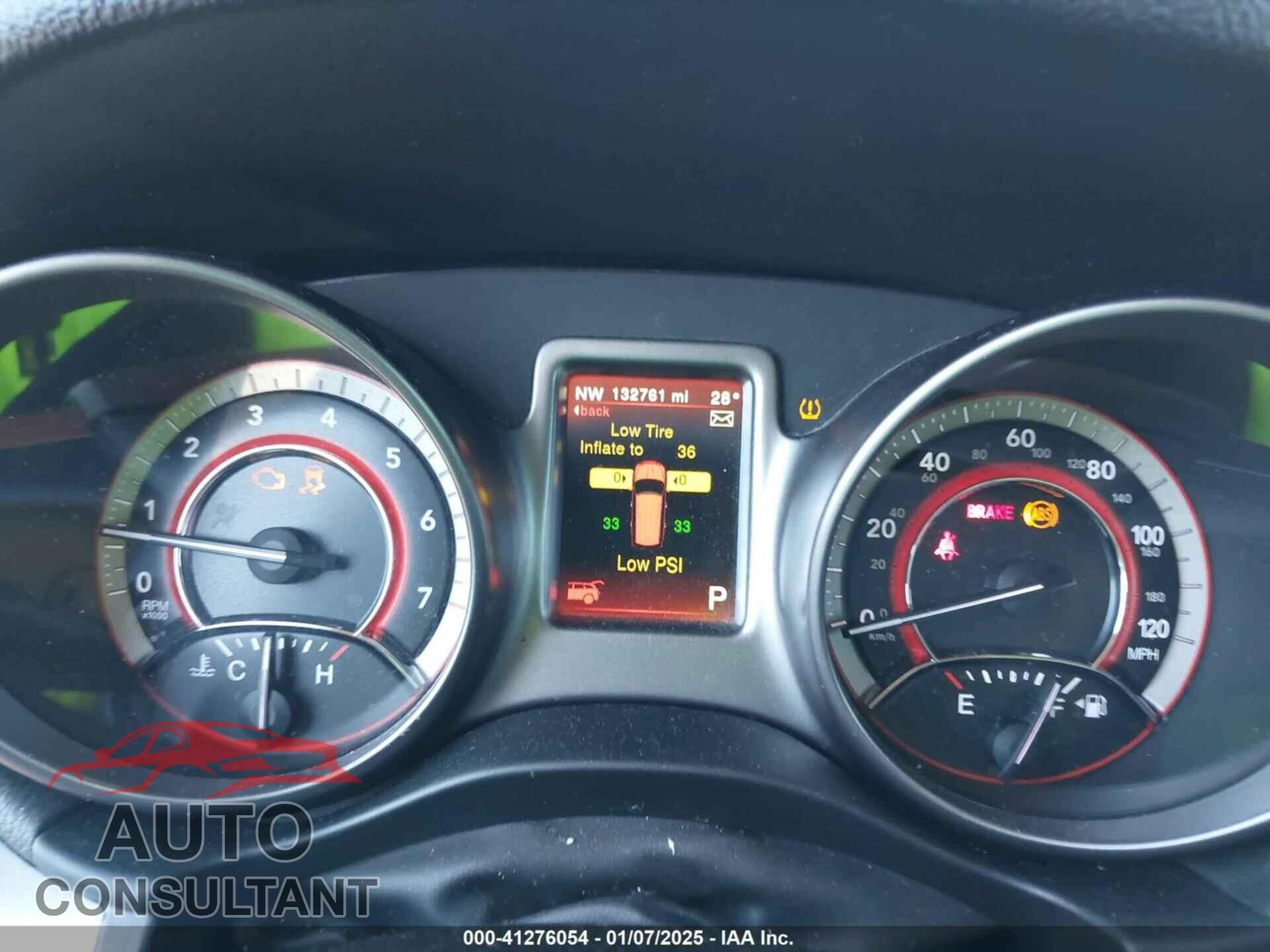 DODGE JOURNEY 2017 - 3C4PDCGB5HT527140