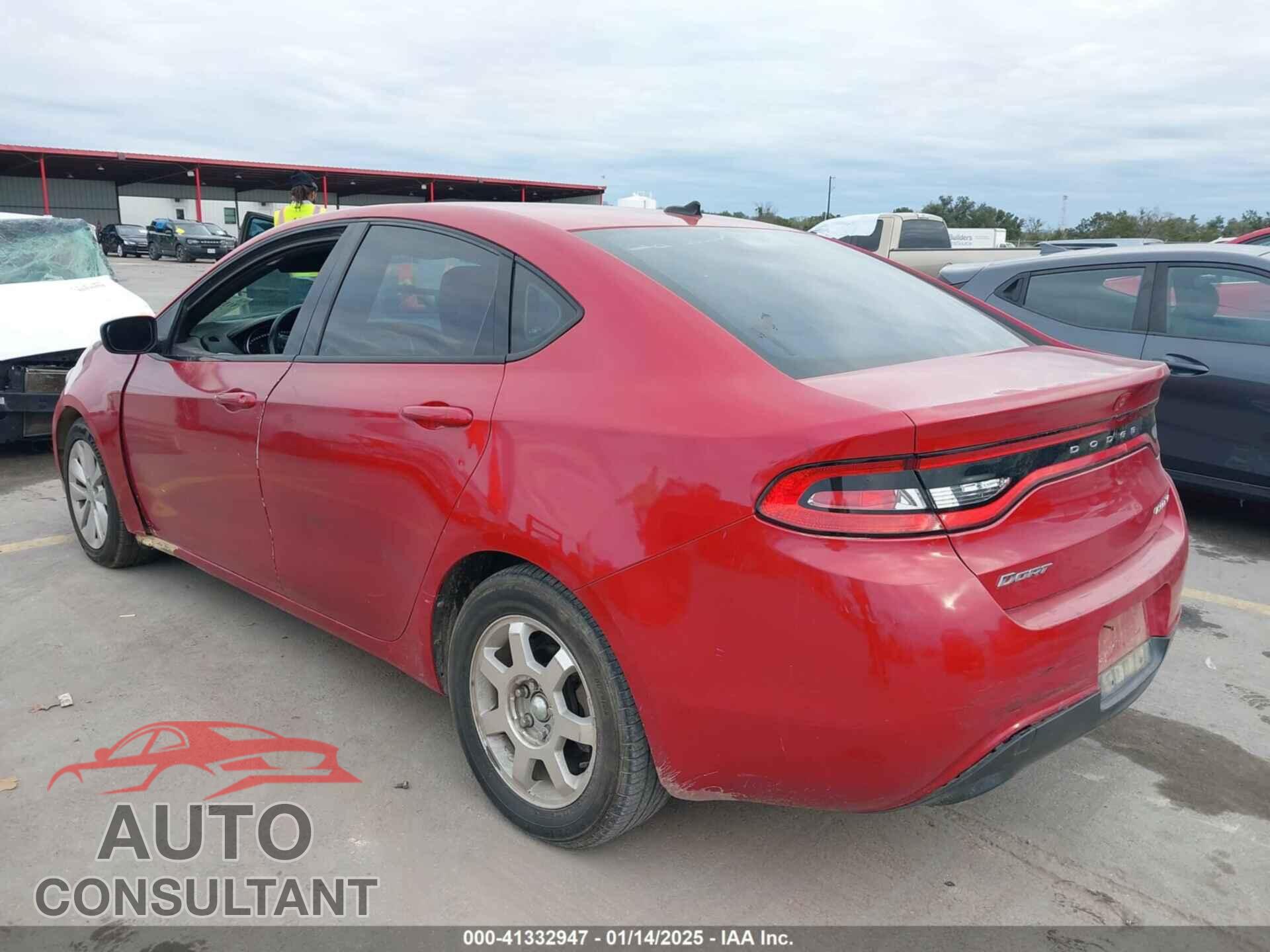DODGE DART 2013 - 1C3CDFBA8DD199411