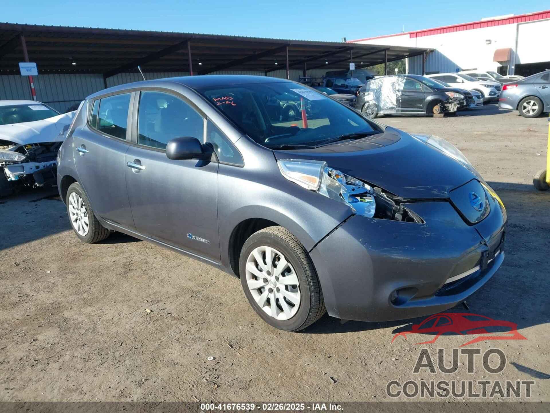 NISSAN LEAF 2013 - 1N4AZ0CP0DC422007