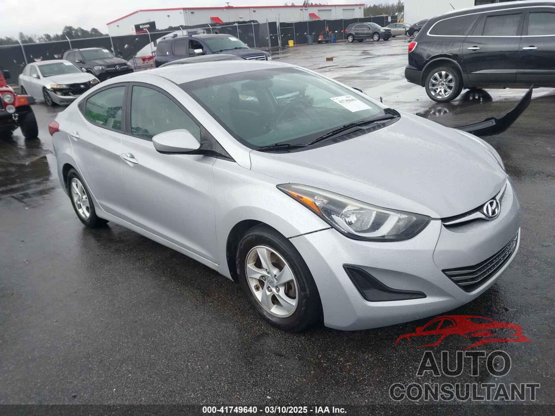 HYUNDAI ELANTRA 2014 - 5NPDH4AE4EH525228