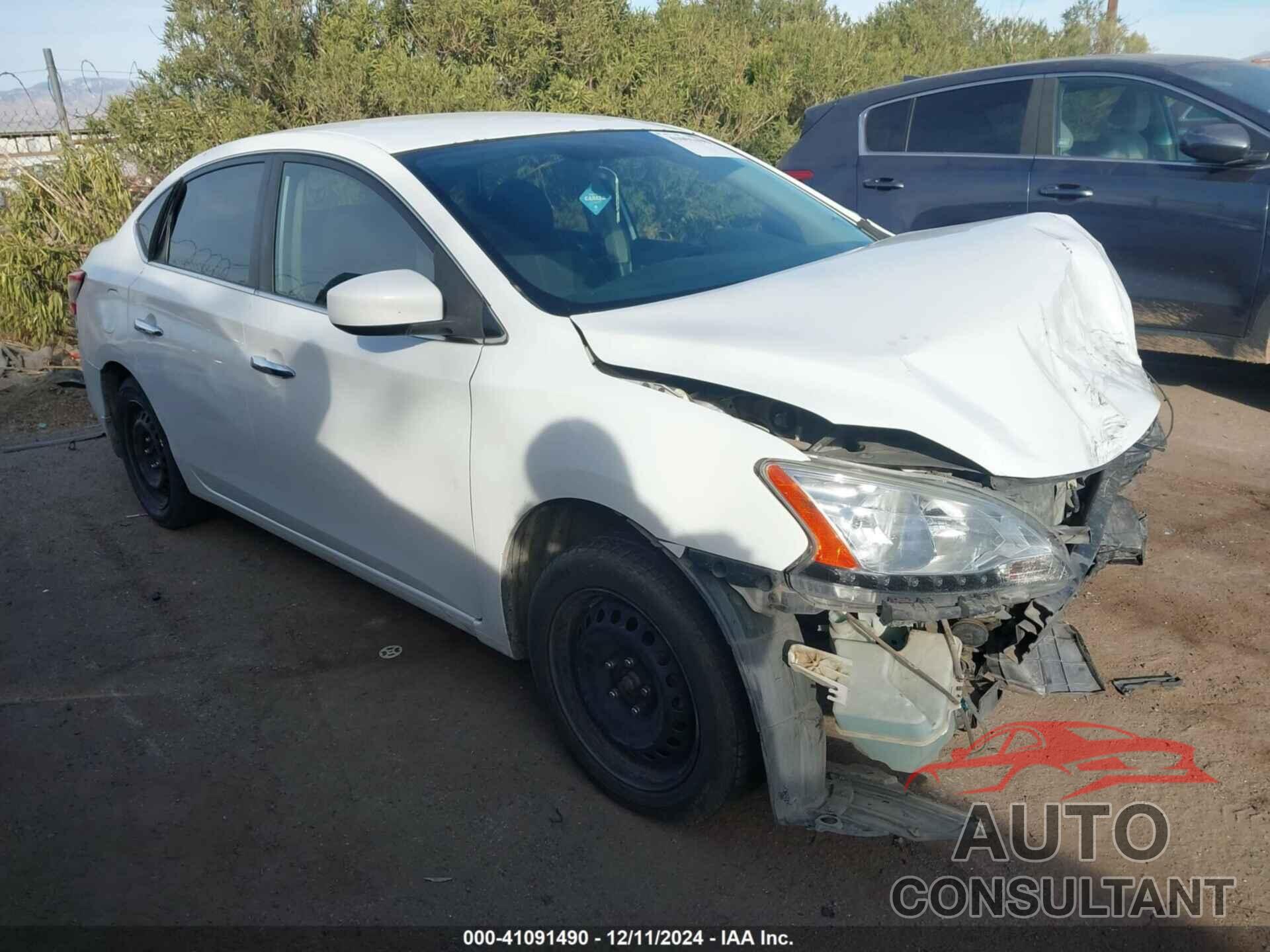 NISSAN SENTRA 2015 - 3N1AB7AP8FY219244