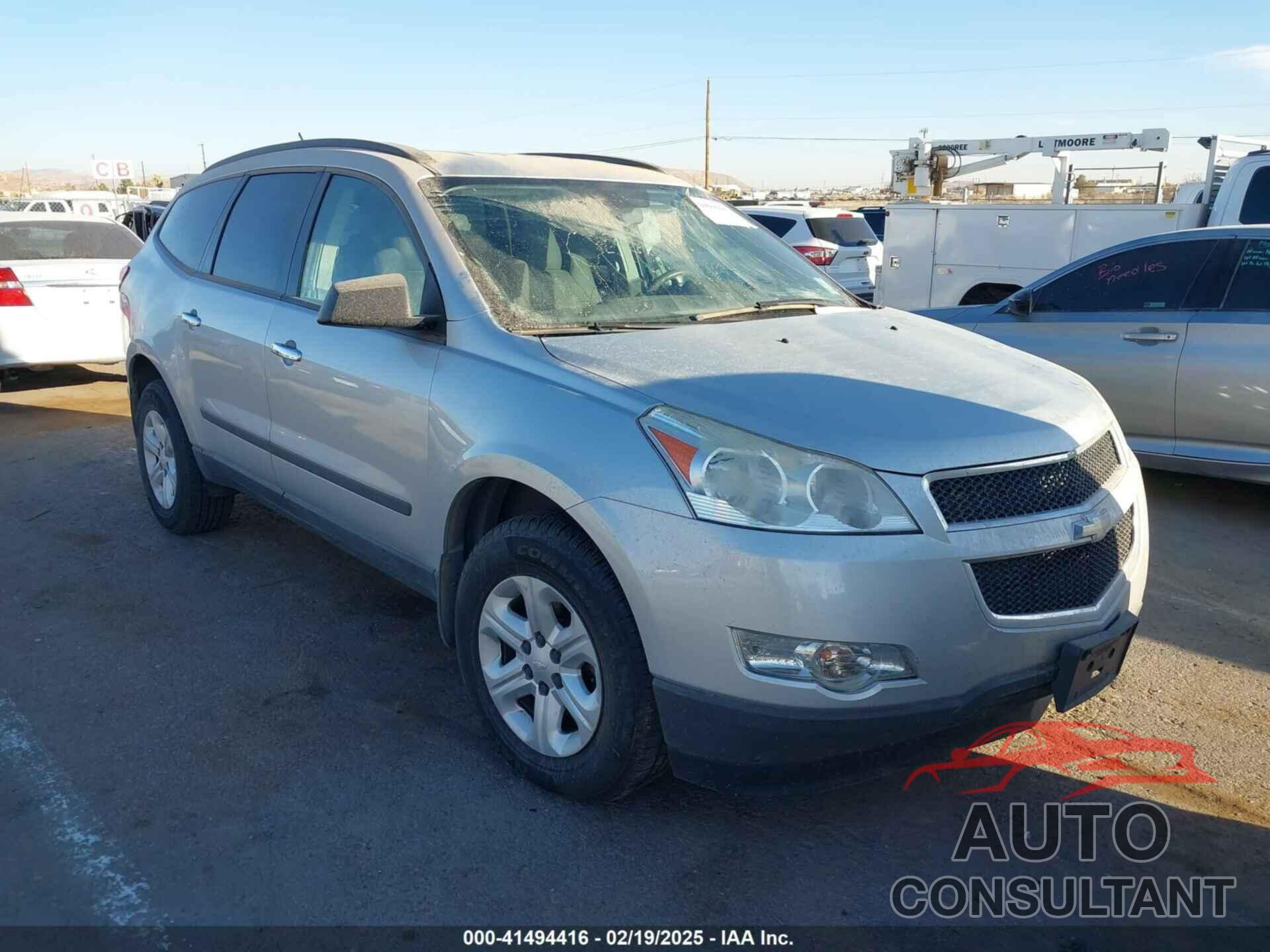 CHEVROLET TRAVERSE 2012 - 1GNKRFED4CJ395481