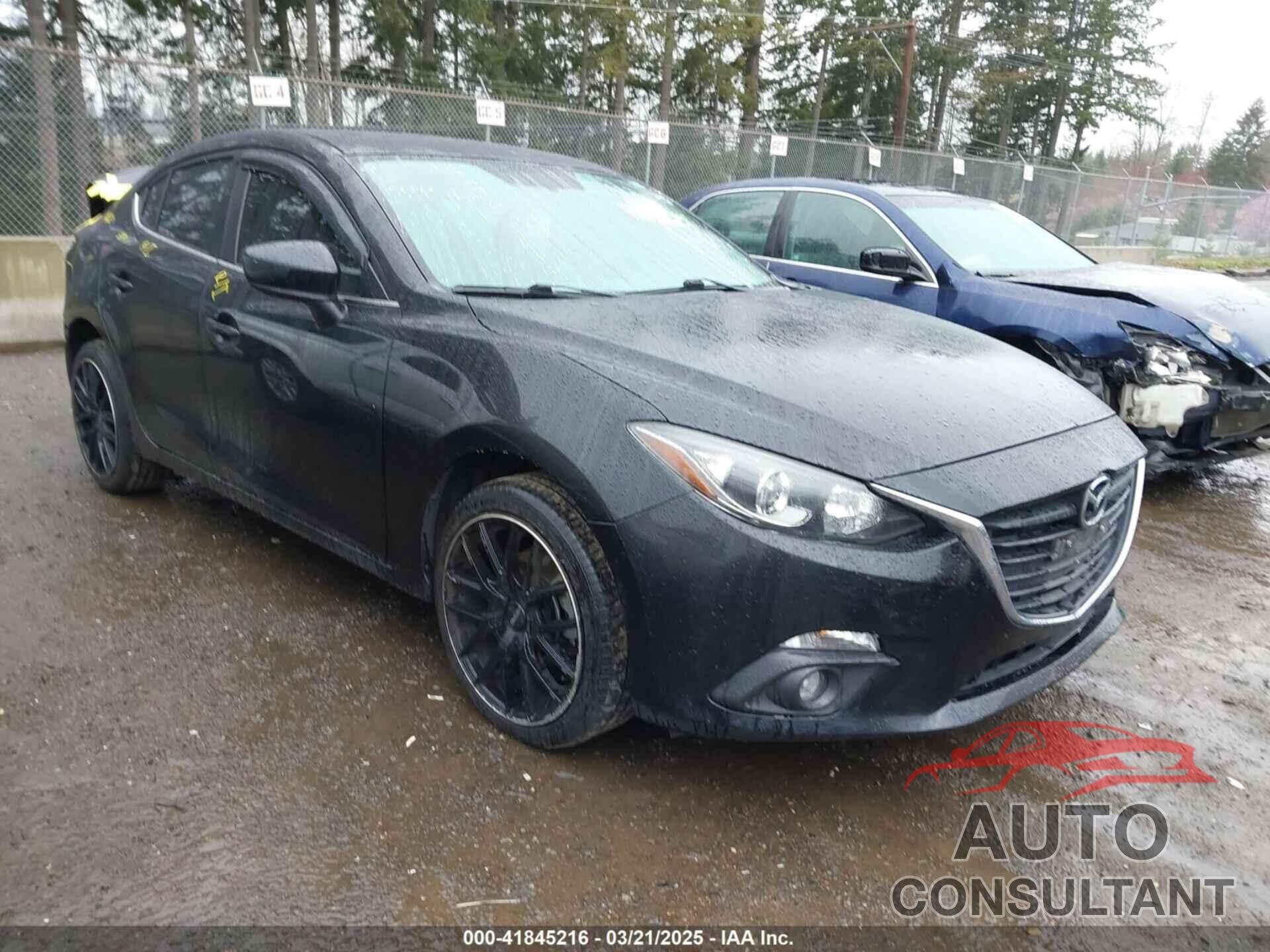 MAZDA MAZDA3 2015 - JM1BM1W78F1230038
