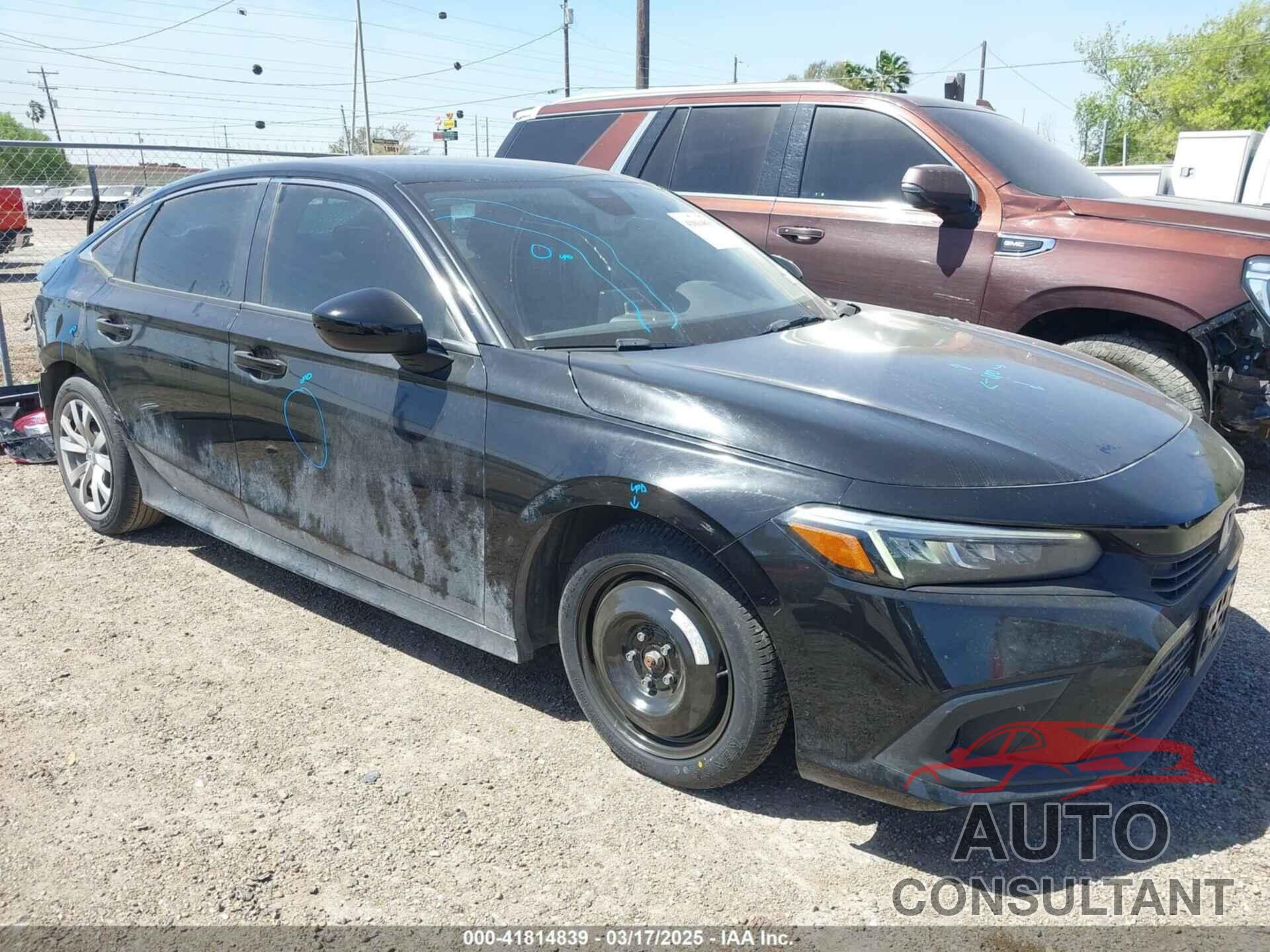 HONDA CIVIC 2022 - 2HGFE2F2XNH522722