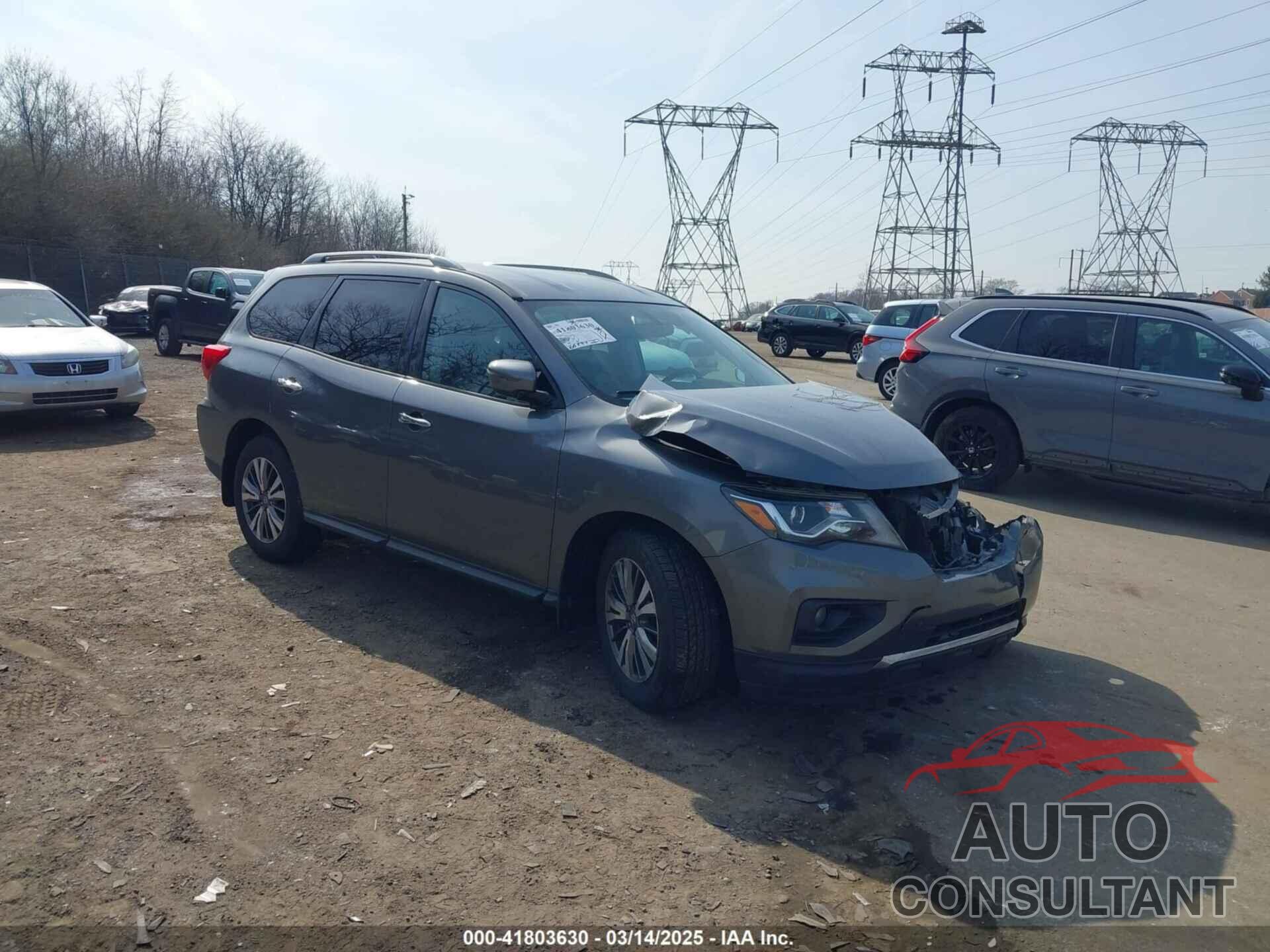 NISSAN PATHFINDER 2019 - 5N1DR2MM6KC591691