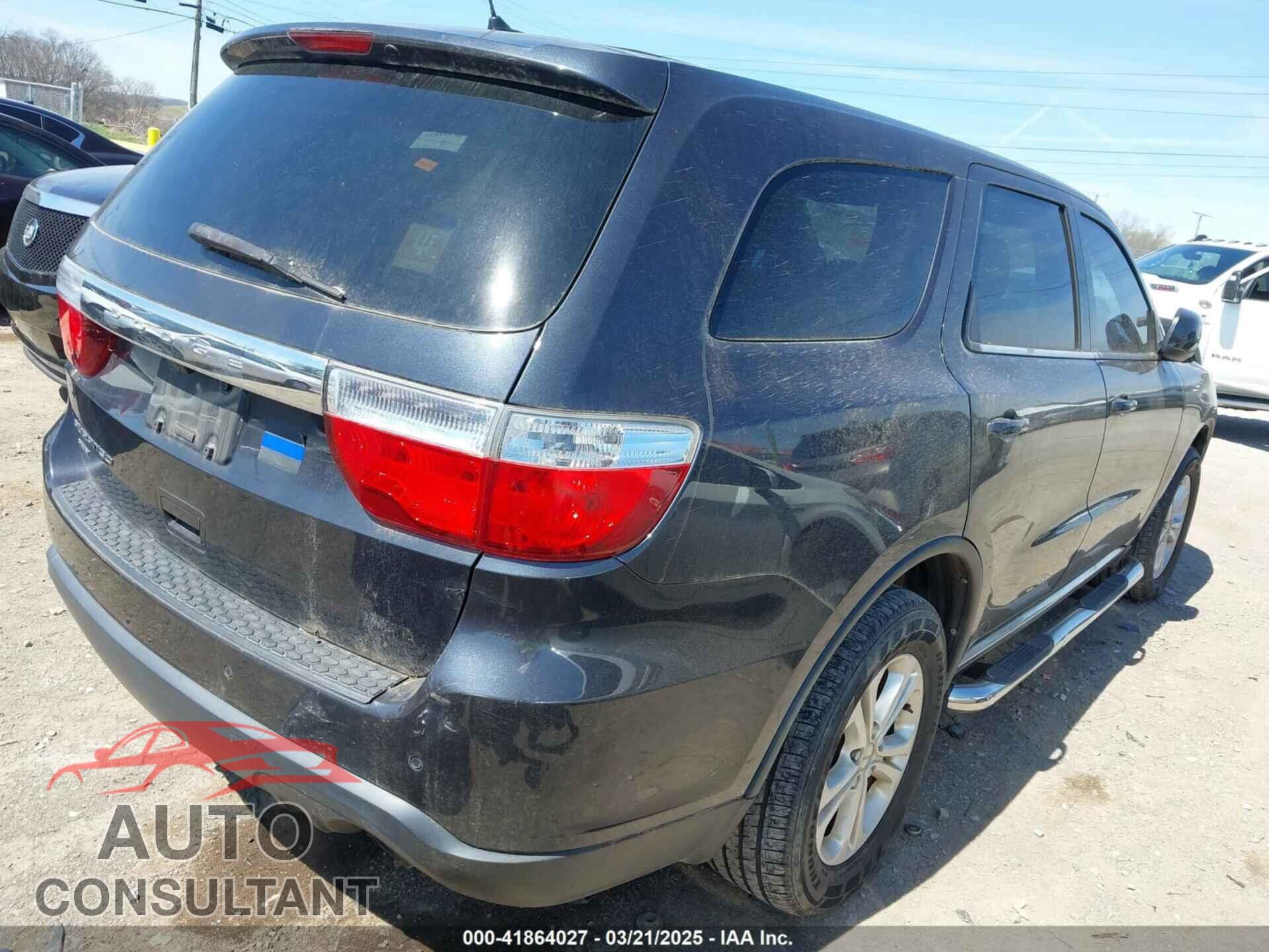 DODGE DURANGO 2012 - 1C4RDJAGXCC336240