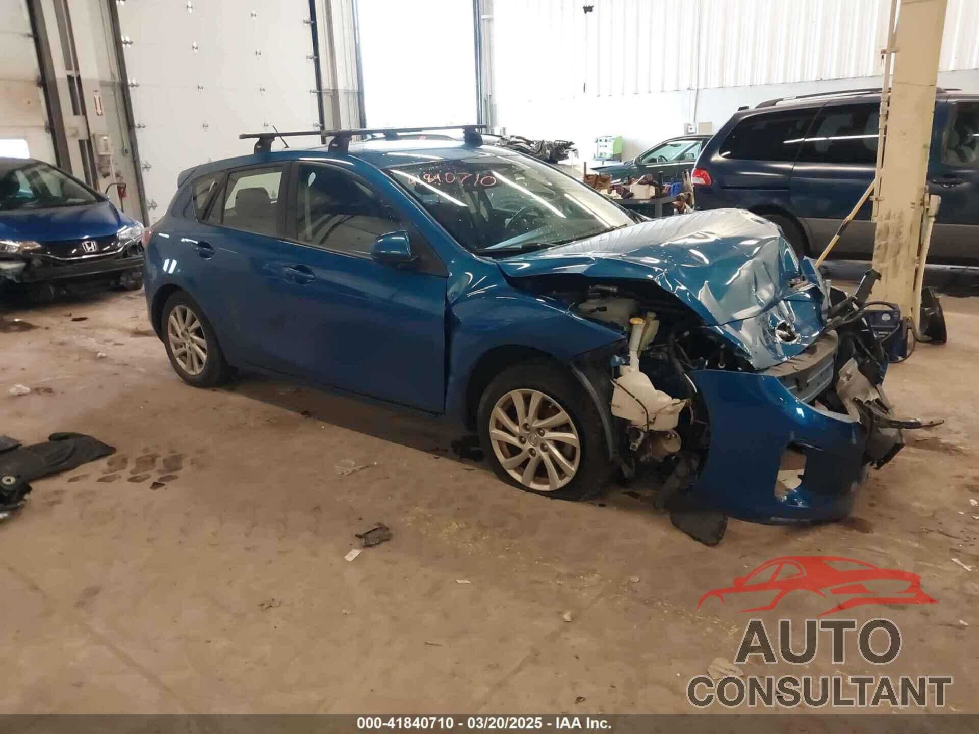 MAZDA MAZDA3 2012 - JM1BL1L81C1661610