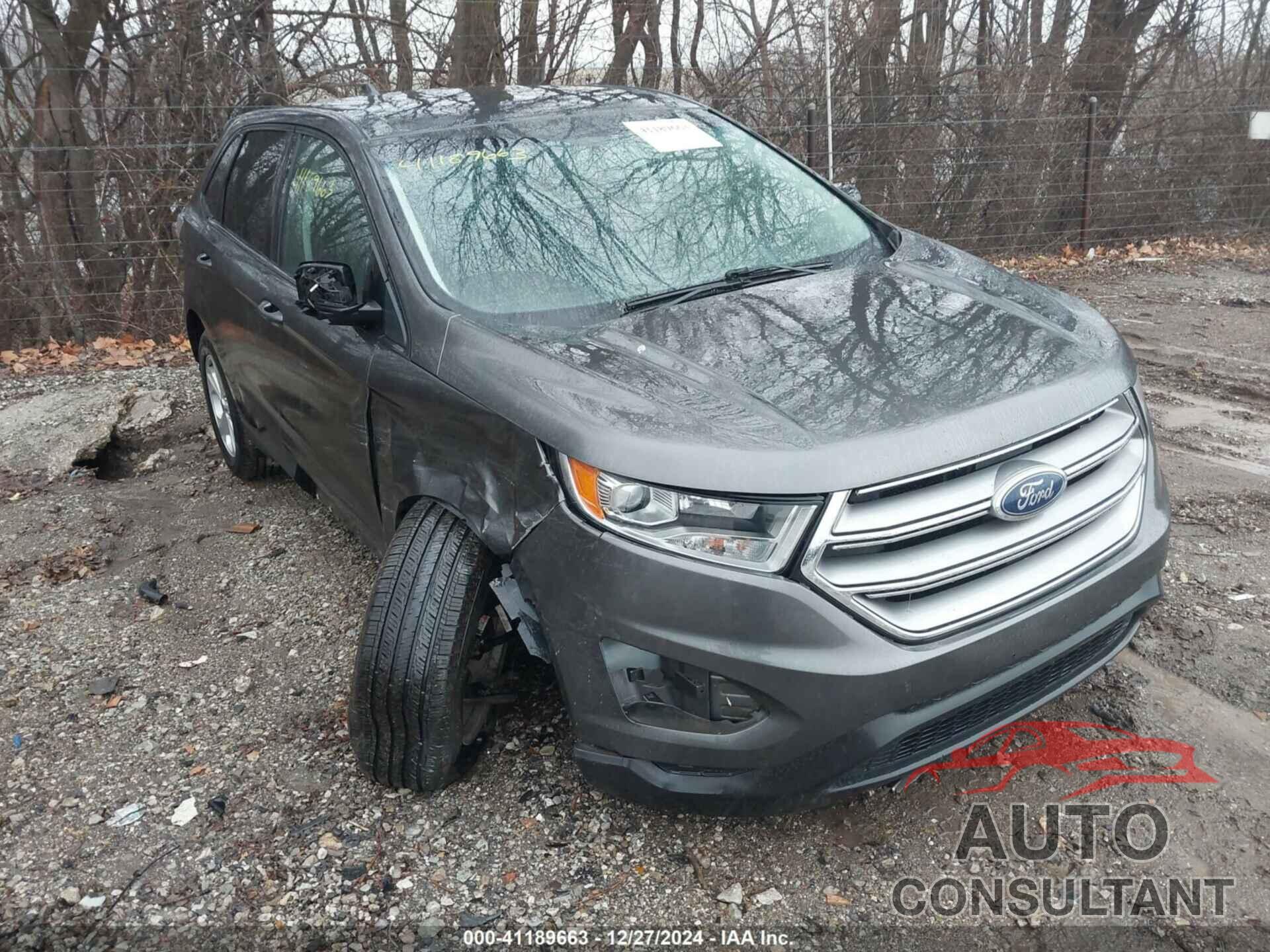 FORD EDGE 2017 - 2FMPK4G99HBB72859