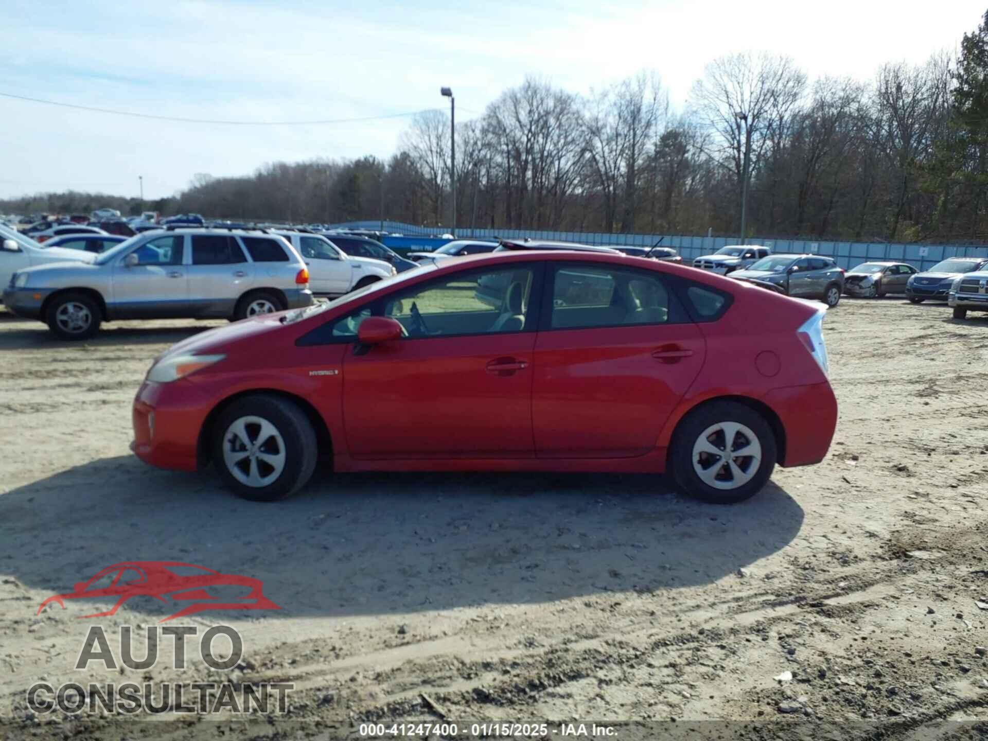 TOYOTA PRIUS 2012 - JTDKN3DUXC1586665