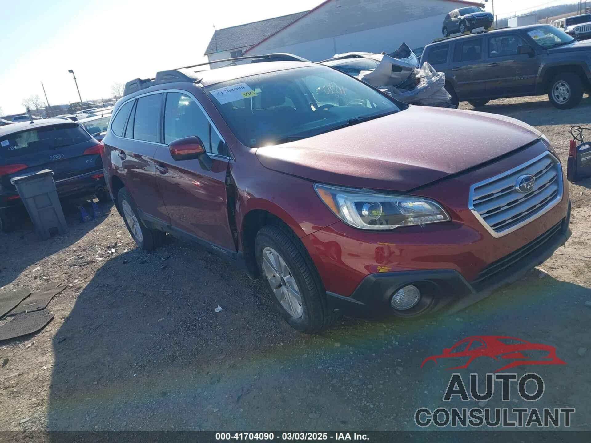 SUBARU OUTBACK 2017 - 4S4BSACC1H3409385