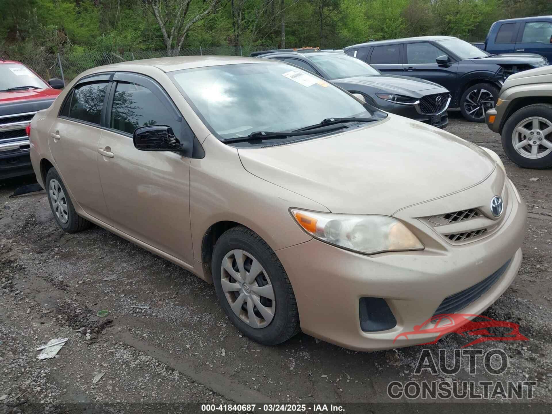 TOYOTA COROLLA 2011 - JTDBU4EE7B9127447