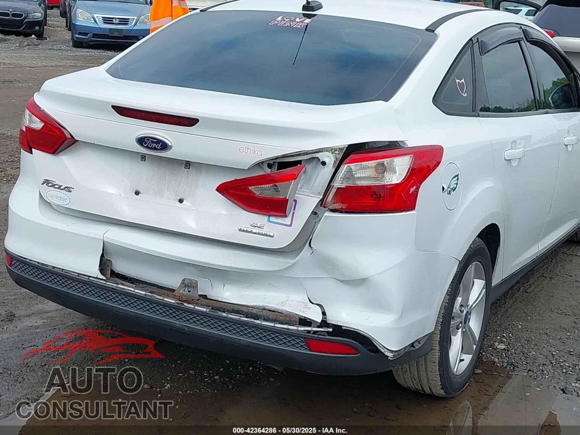 FORD FOCUS 2013 - 1FADP3F29DL372289
