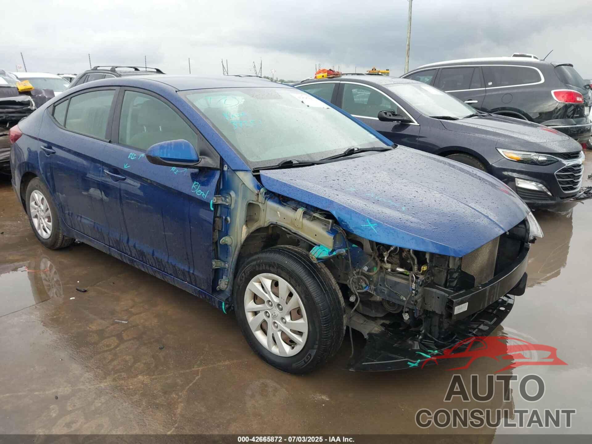 HYUNDAI ELANTRA 2019 - 5NPD74LF3KH469495