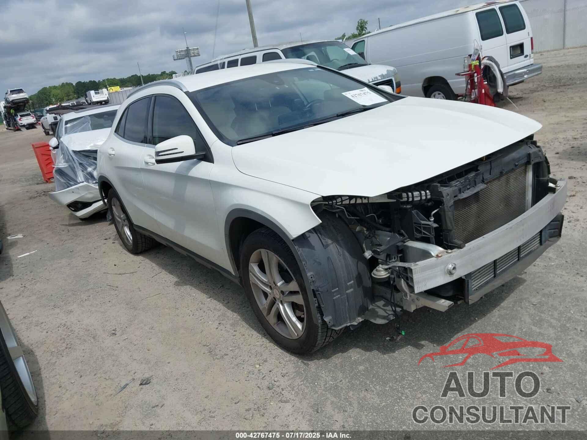 MERCEDES-BENZ GLA 250 2017 - WDCTG4EB2HJ286718
