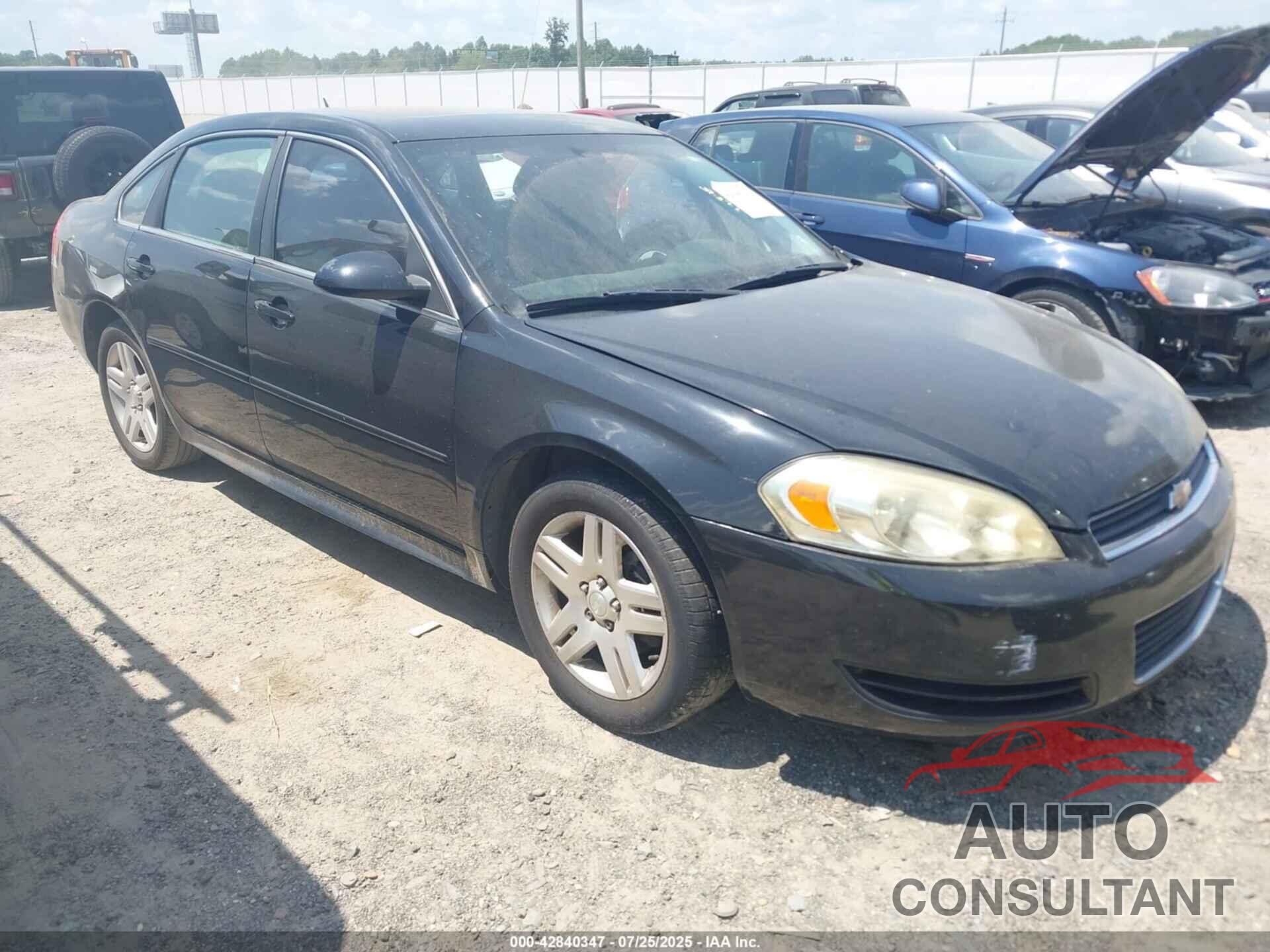 CHEVROLET IMPALA 2012 - 2G1WG5E35C1183872