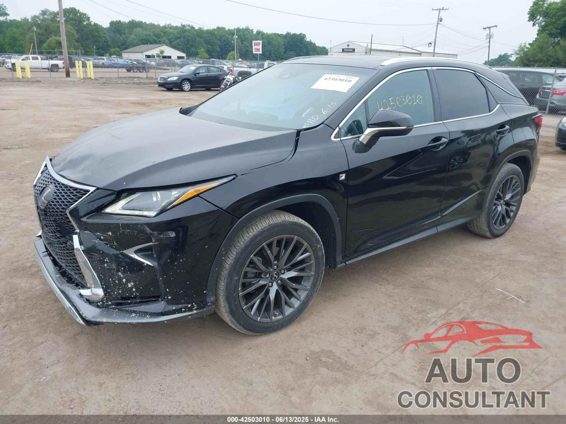 LEXUS RX 350 2016 - 2T2BZMCA5GC048079