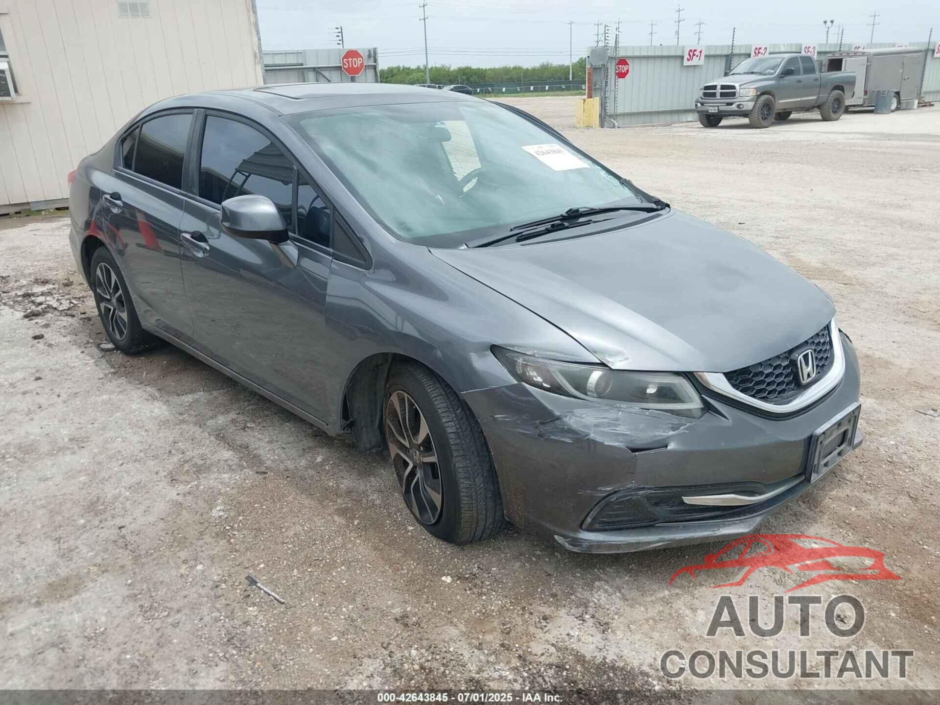 HONDA CIVIC 2013 - 19XFB2F86DE066059